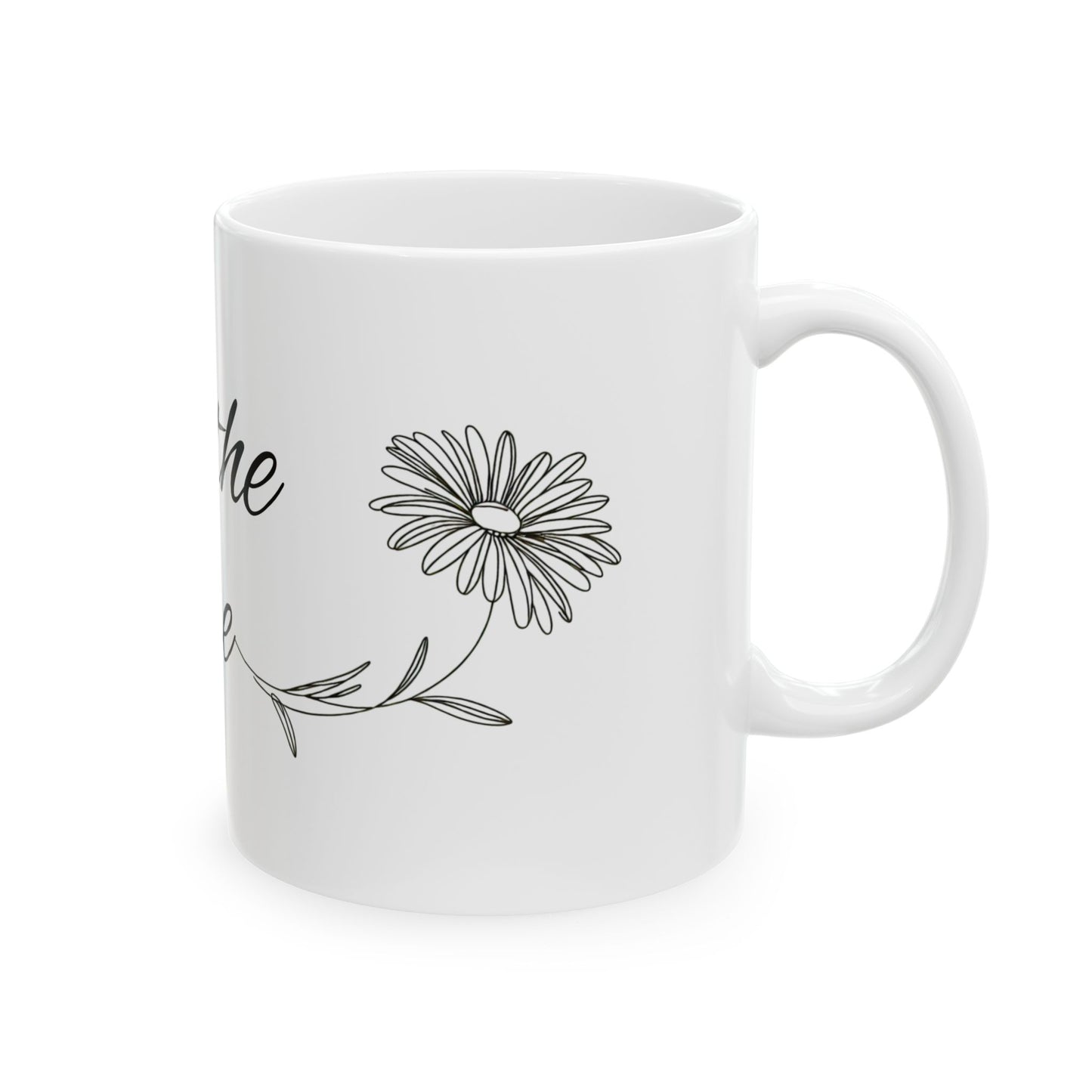 Inspirational Ceramic Mug - 'Trouth the Pleasure' - Perfect for Coffee Lovers and Gift Giving
