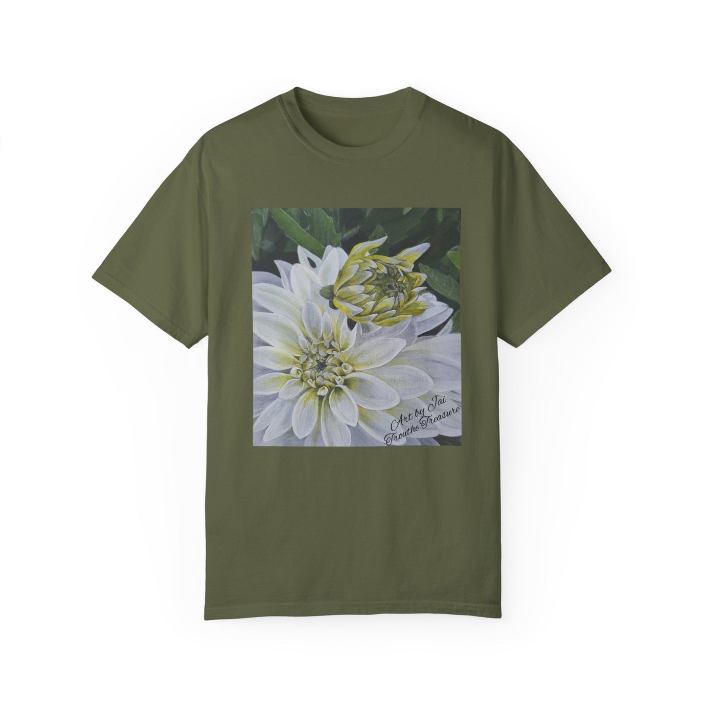 Dahlia - Unisex Garment-Dyed T-shirt,