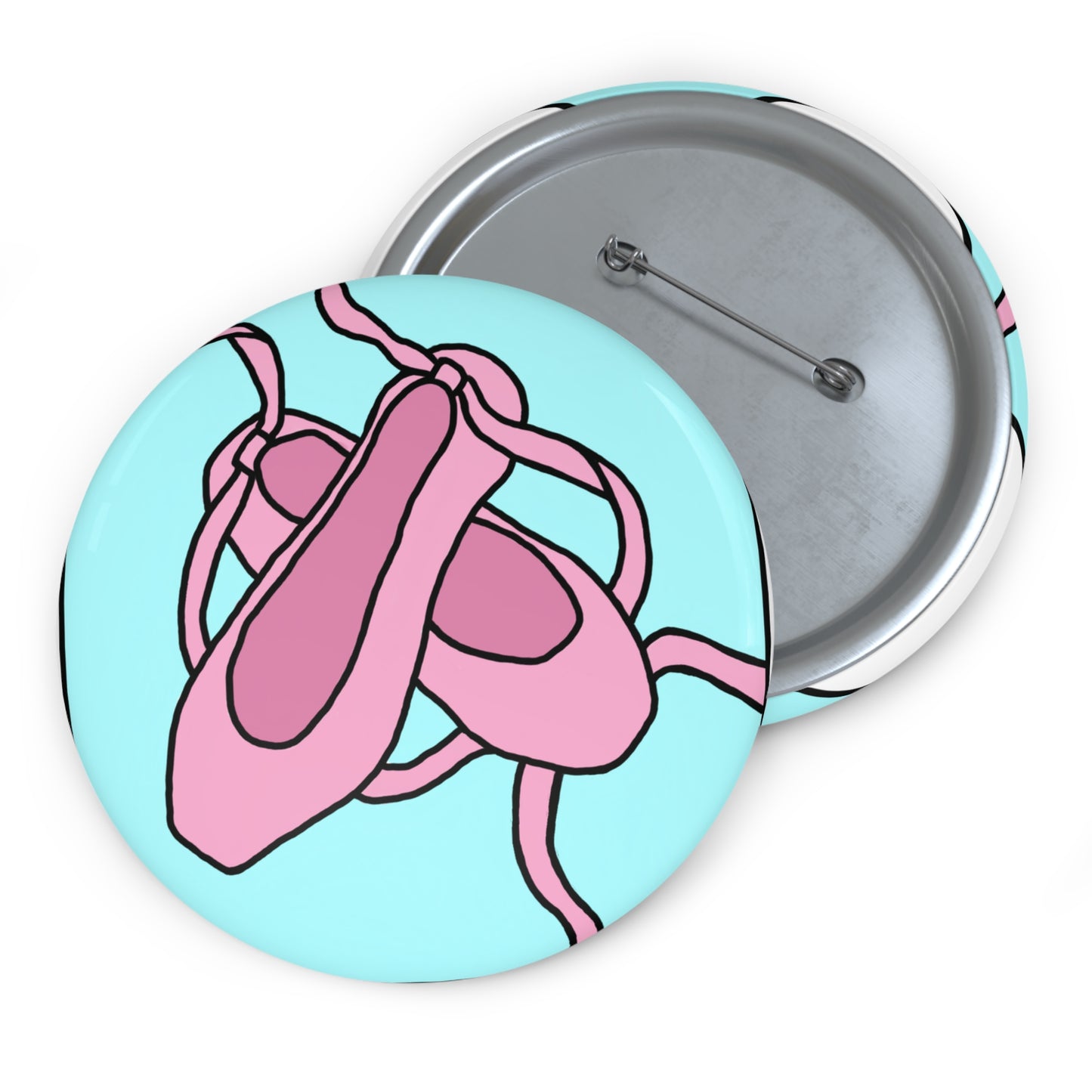 Ballet shoes - Custom Pin Buttons