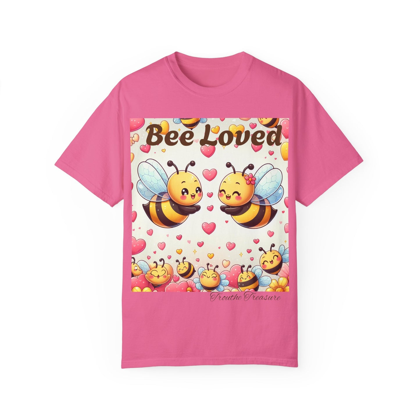 Bee Loved - Unisex Garment-Dyed T-shirt