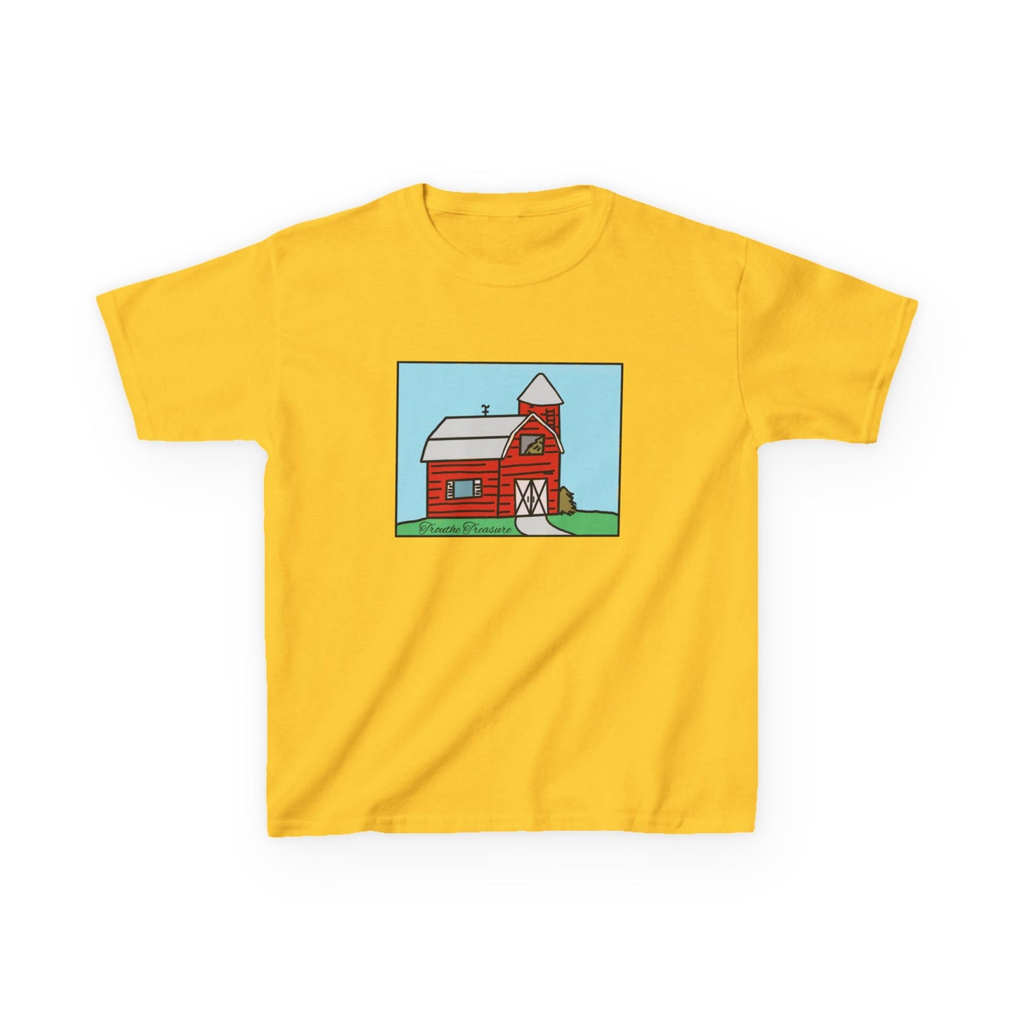 Red barn - Kids Heavy Cotton™ Tee