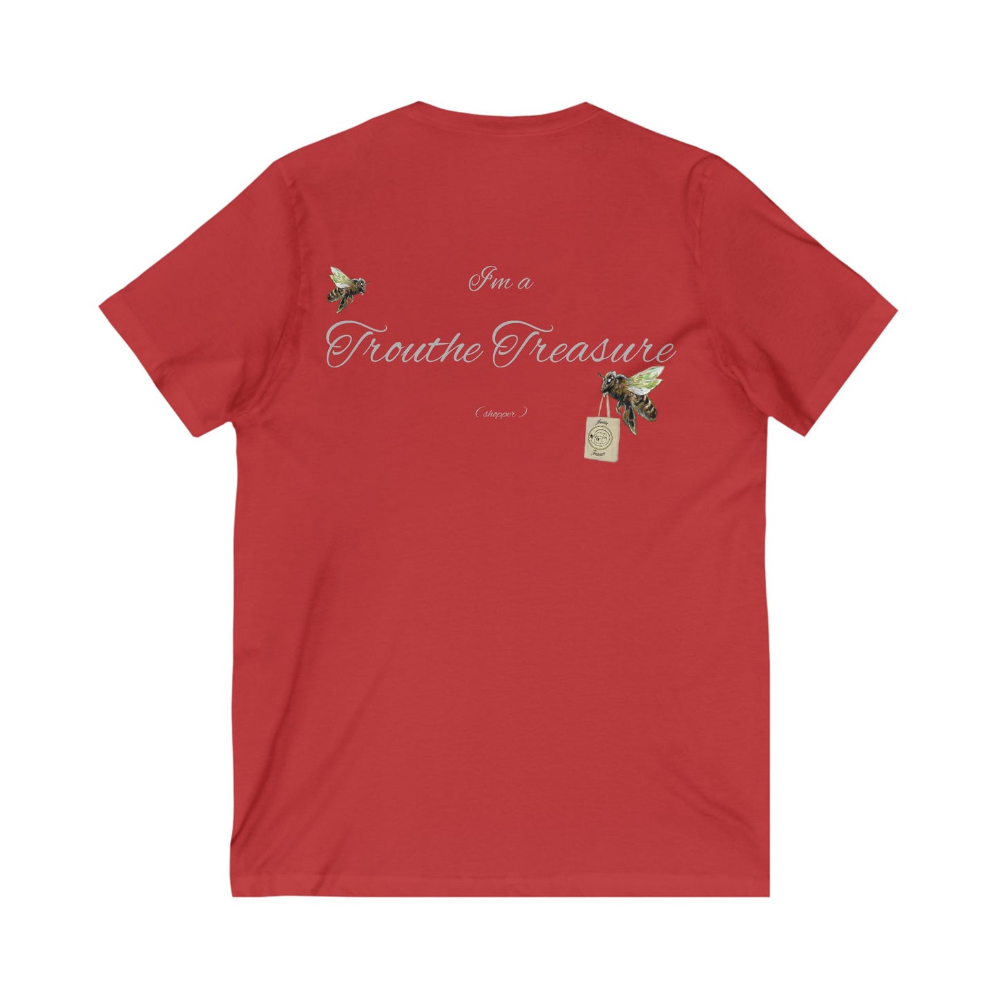 I’m a Trouthe Treasure - Unisex Jersey Short Sleeve V-Neck Tee