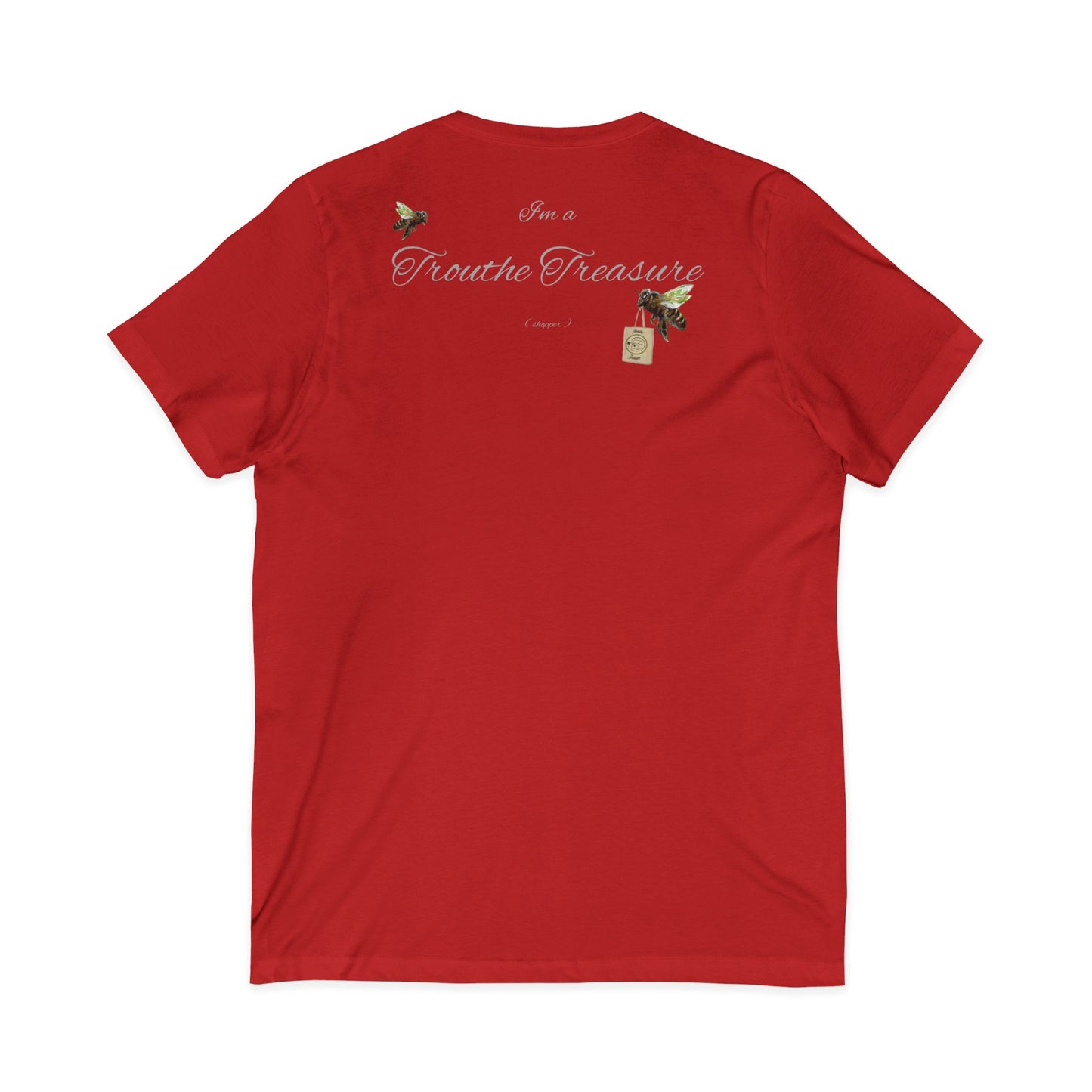 I’m a Trouthe Treasure - Unisex Jersey Short Sleeve V-Neck Tee