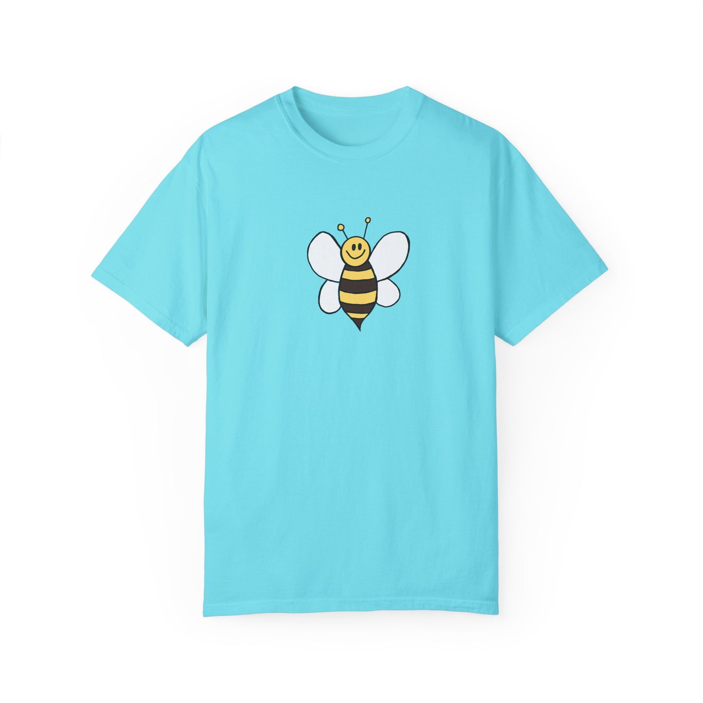 Cute Bee Unisex Garment-Dyed T-shirt