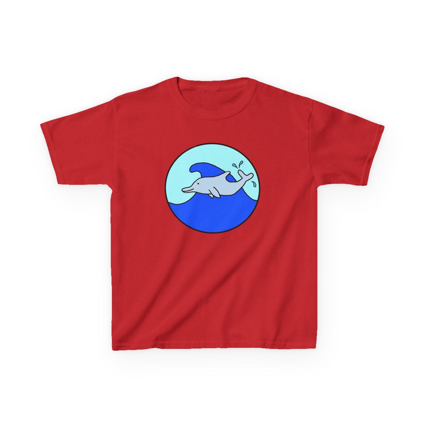 Dolphin - Kids Heavy Cotton™ Tee