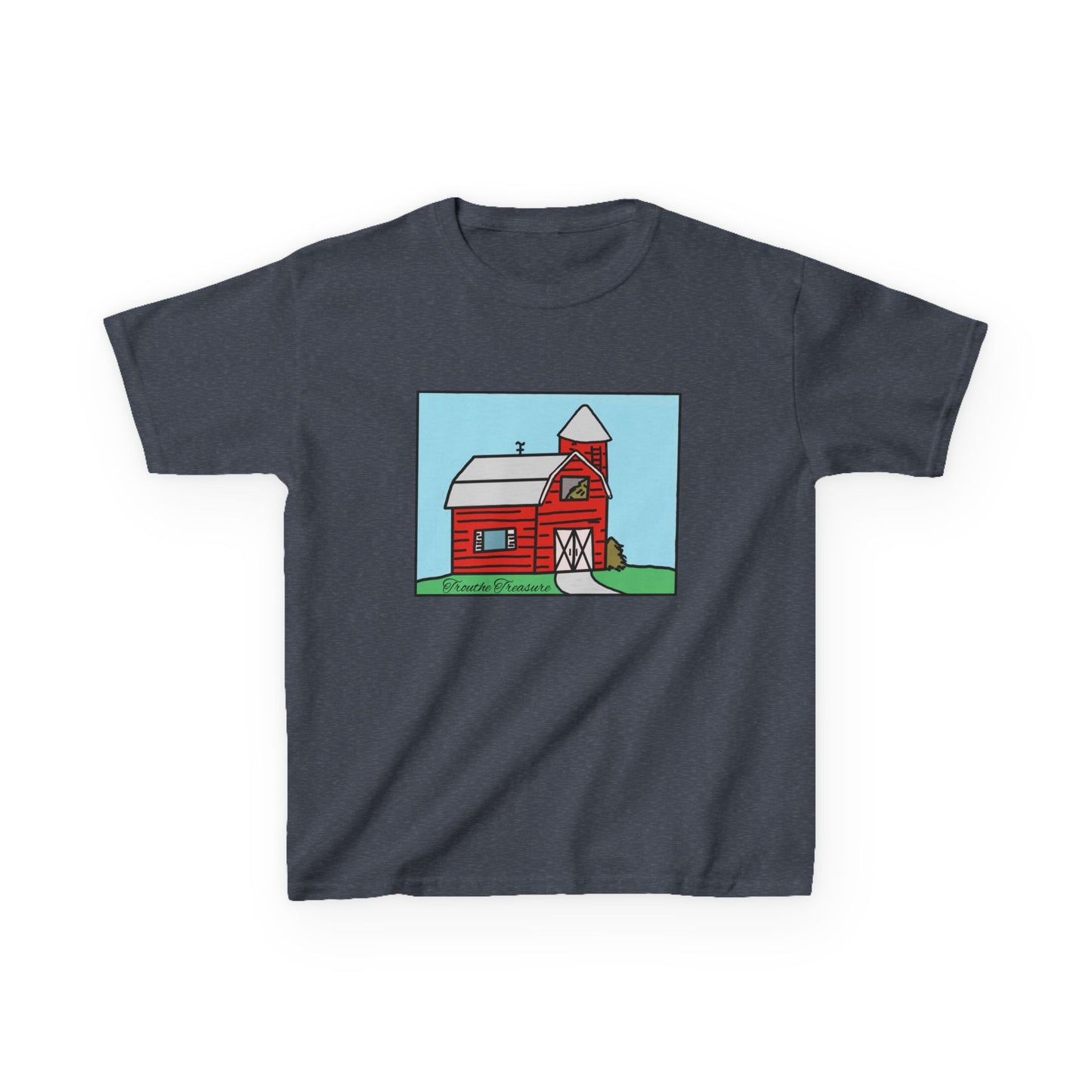 Red barn - Kids Heavy Cotton™ Tee