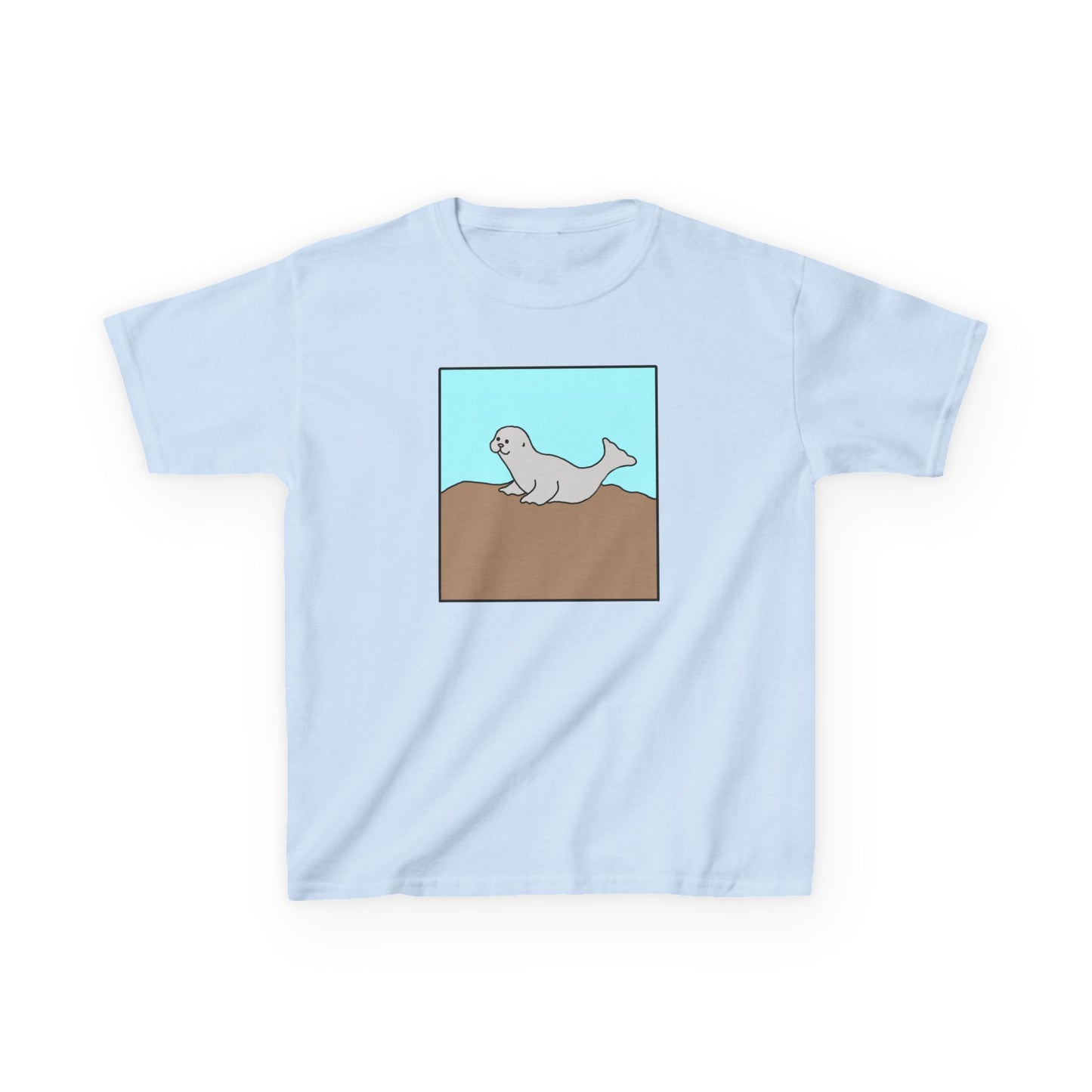 Grey seal - Kids Heavy Cotton™ Tee