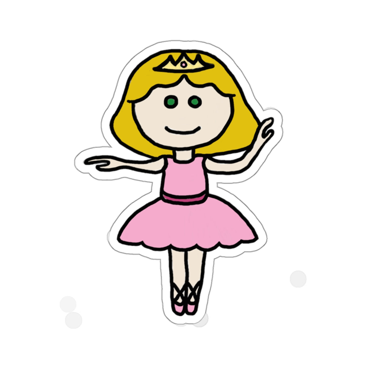 Ballerina - Kiss-Cut Stickers