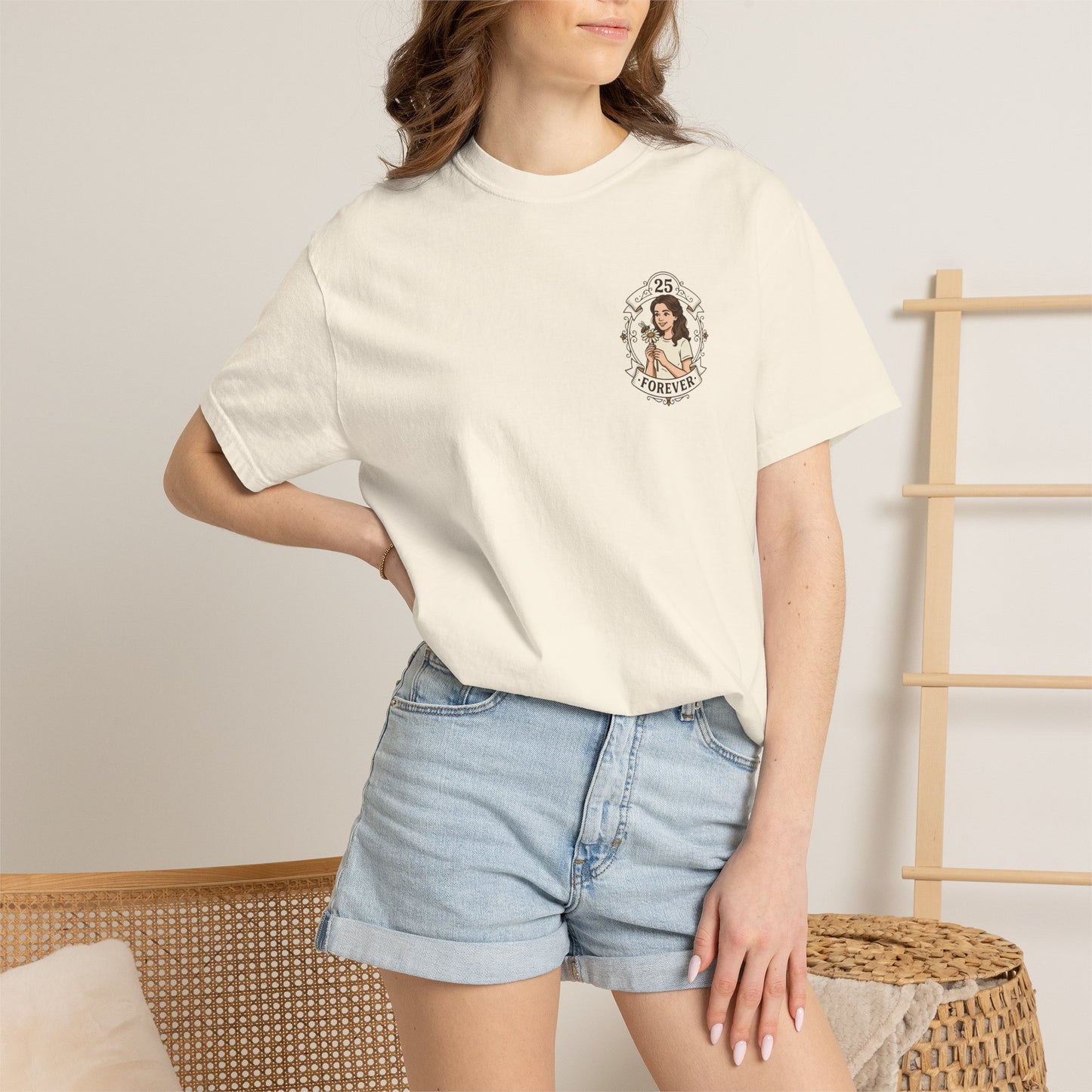 25 Forever T-Shirt — Birthday Milestone Tee