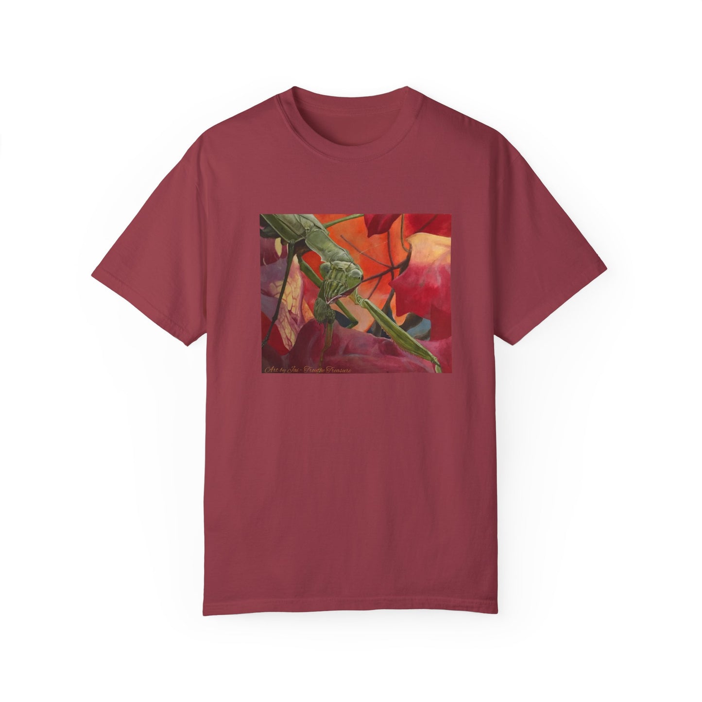 Praying mantis - Unisex Garment-Dyed T-shirt