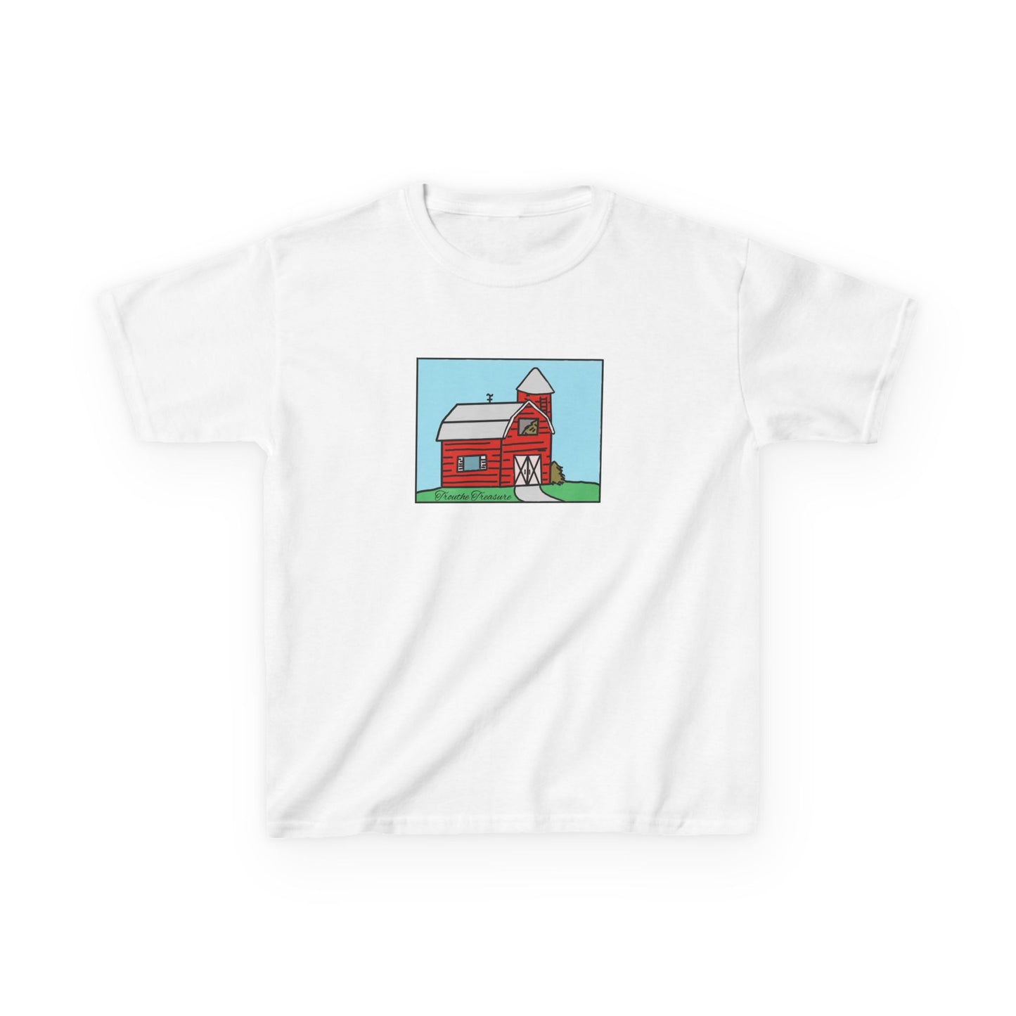 Red barn - Kids Heavy Cotton™ Tee