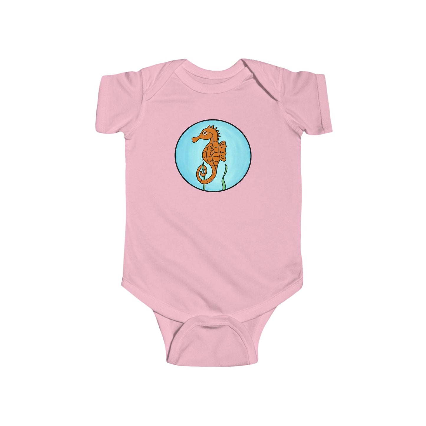 Seahorse - Infant Fine Jersey Bodysuit