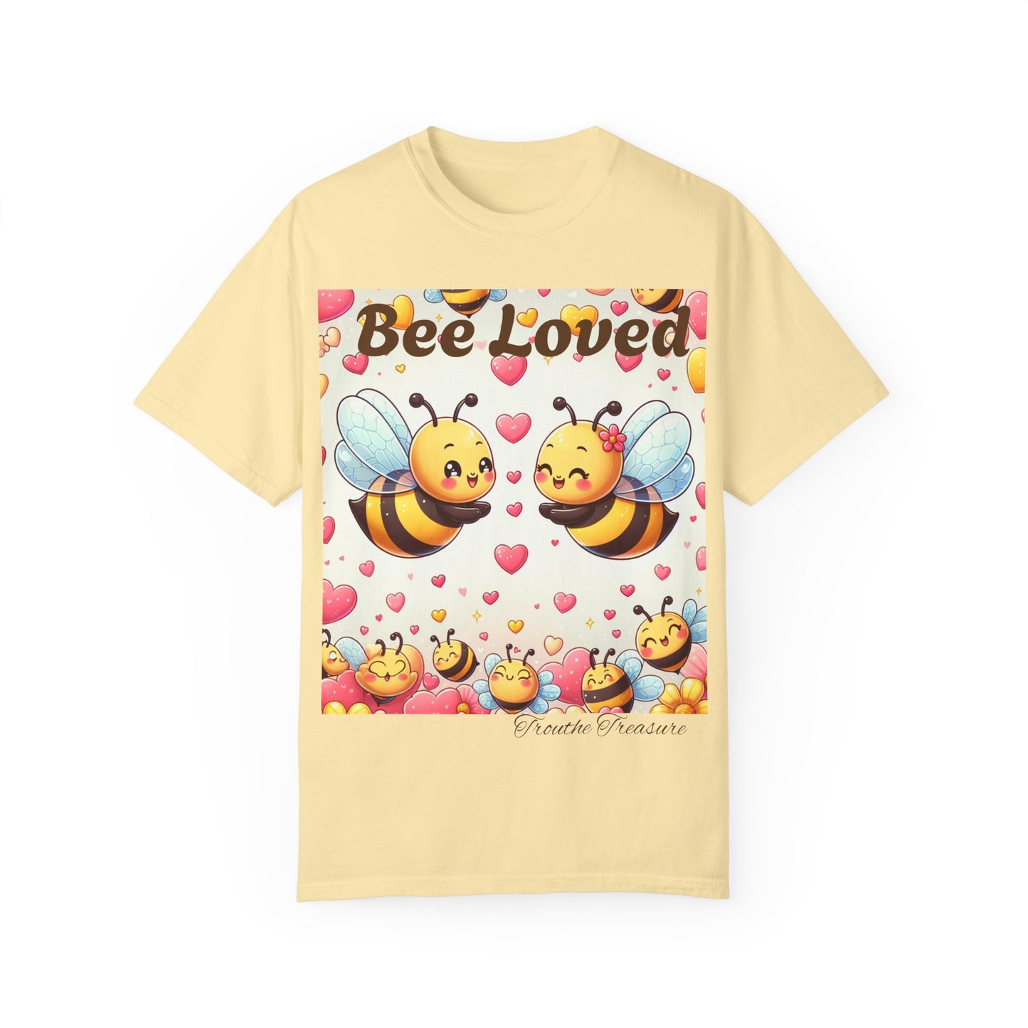 Bee Loved - Unisex Garment-Dyed T-shirt