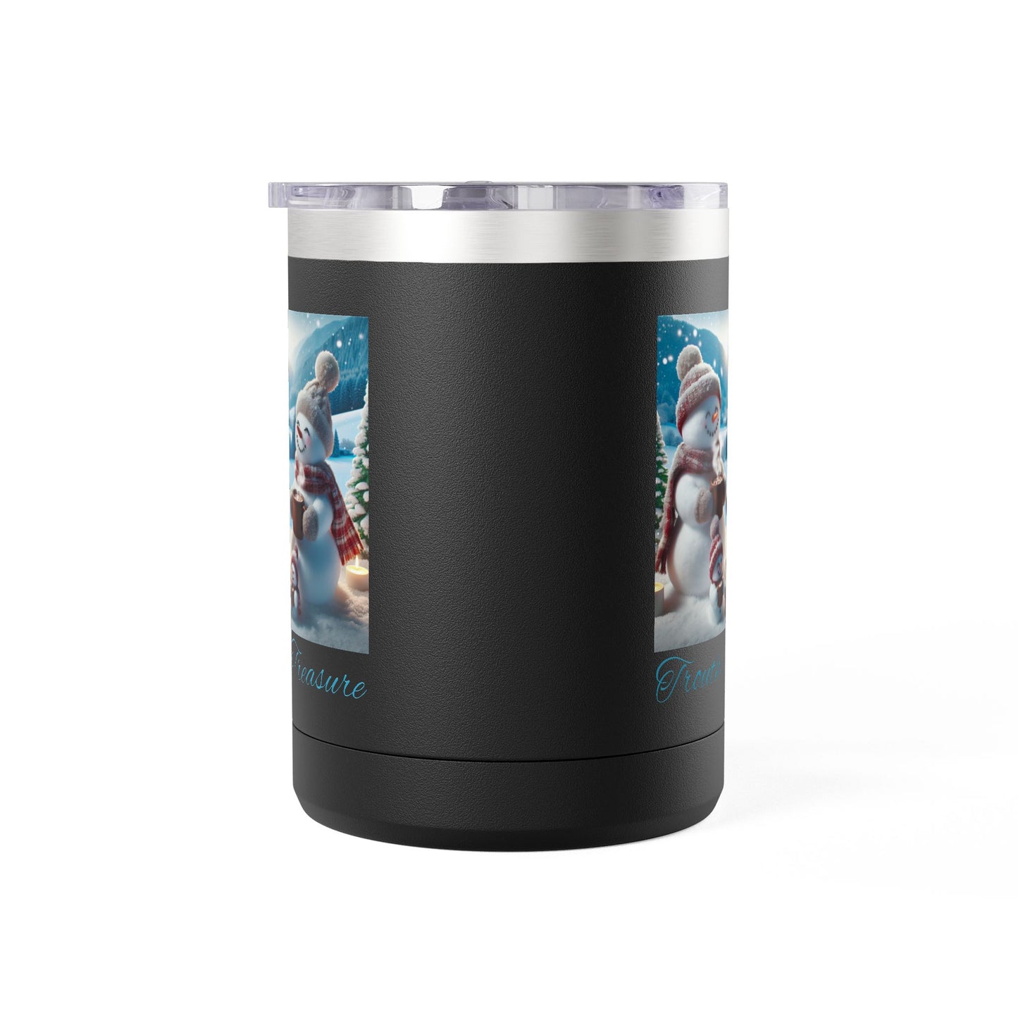 TT Snowman Family - Coffee Mug Tumbler, 15oz