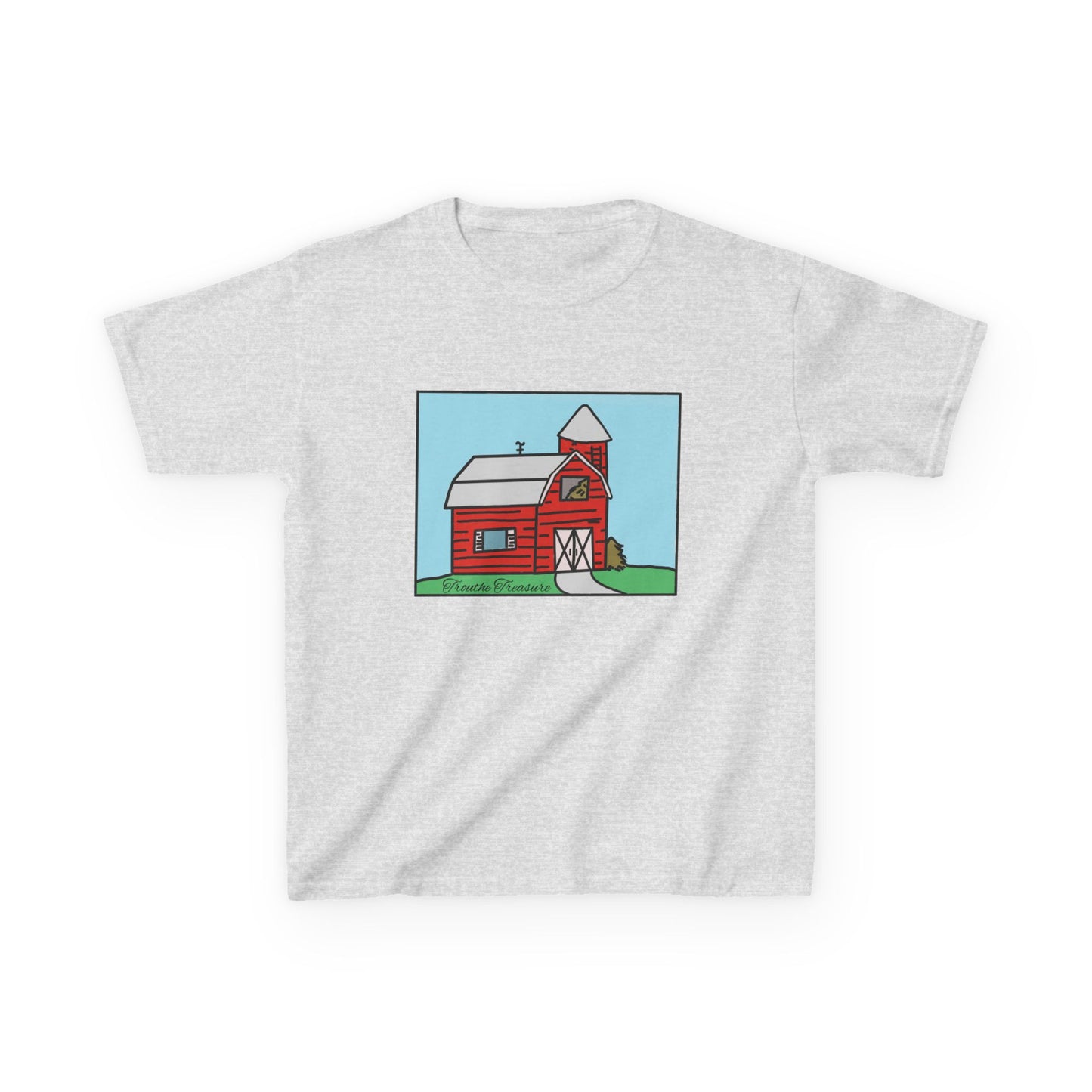 Red barn - Kids Heavy Cotton™ Tee