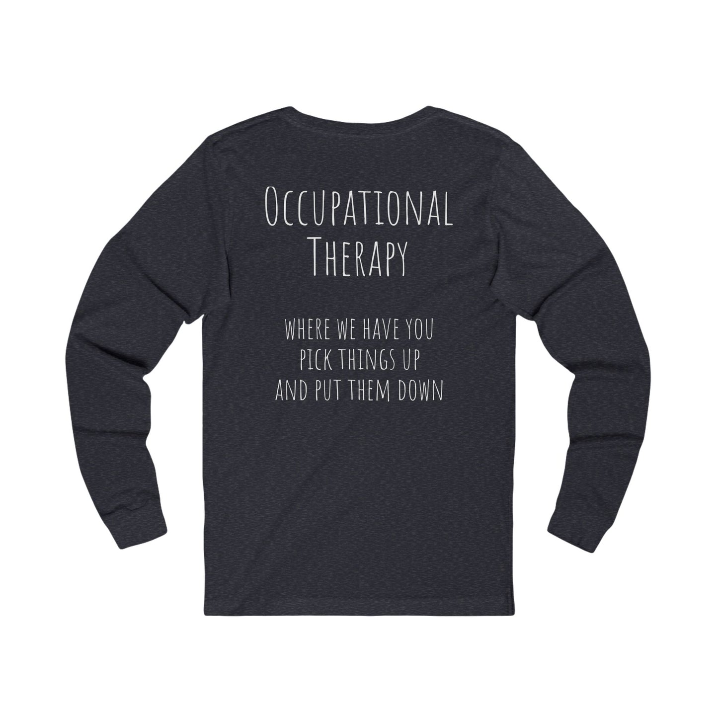 OT up + down - Unisex Jersey Long Sleeve Tee