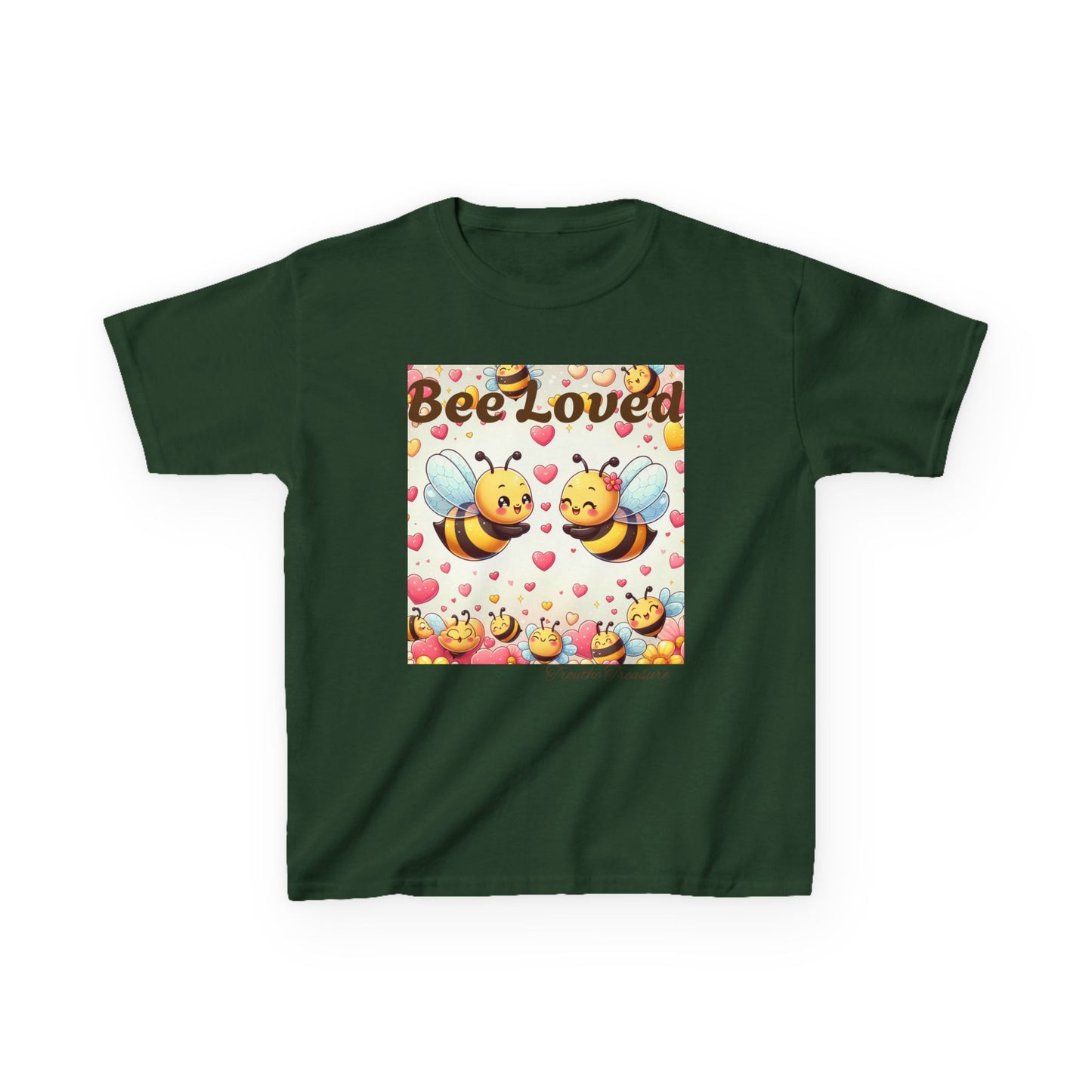 Bee Loved - Kids Heavy Cotton™ Tee