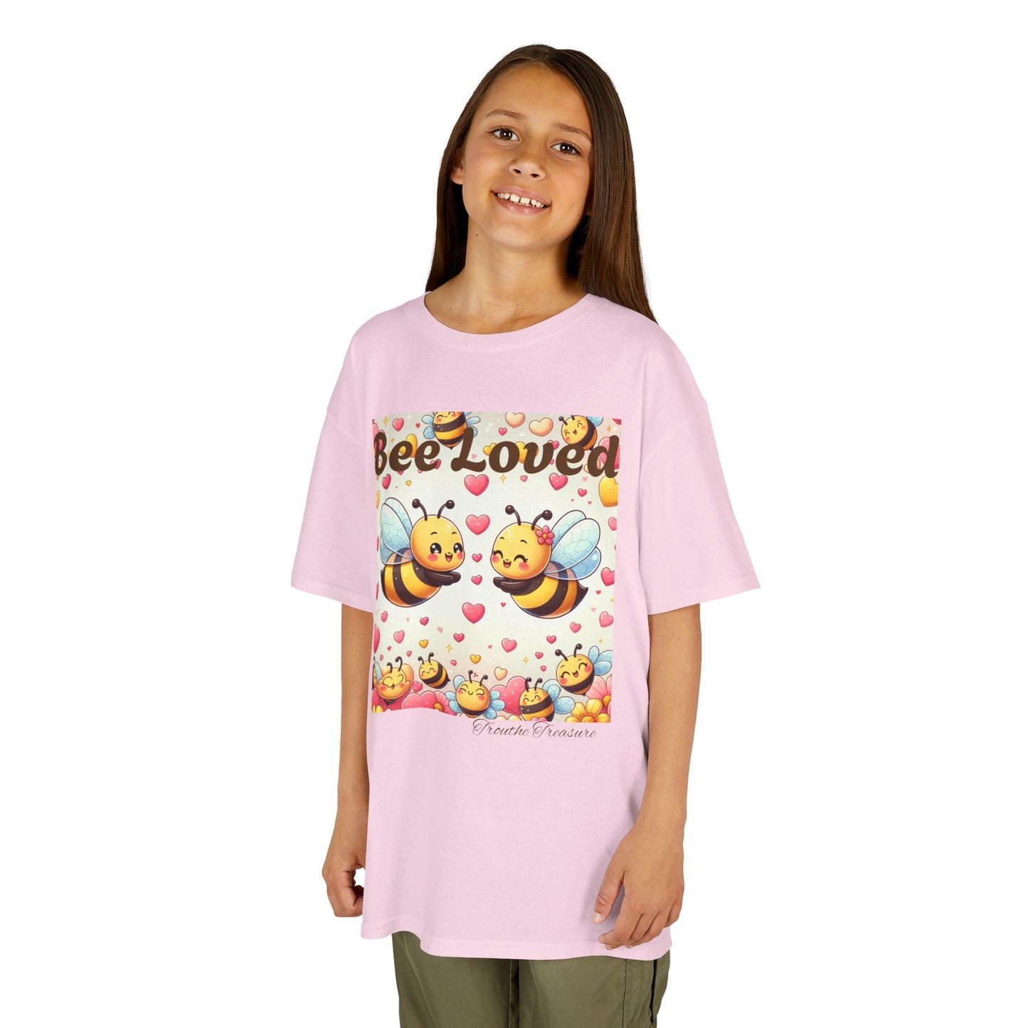 Bee Loved - Kids Heavy Cotton™ Tee