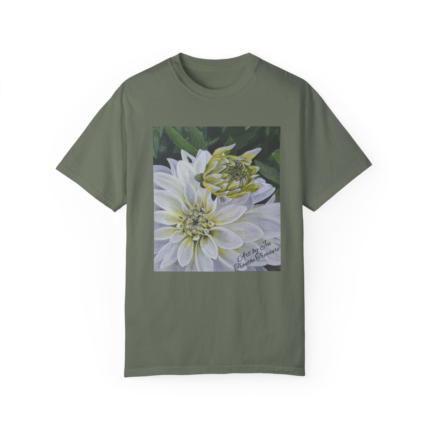 Dahlia - Unisex Garment-Dyed T-shirt,