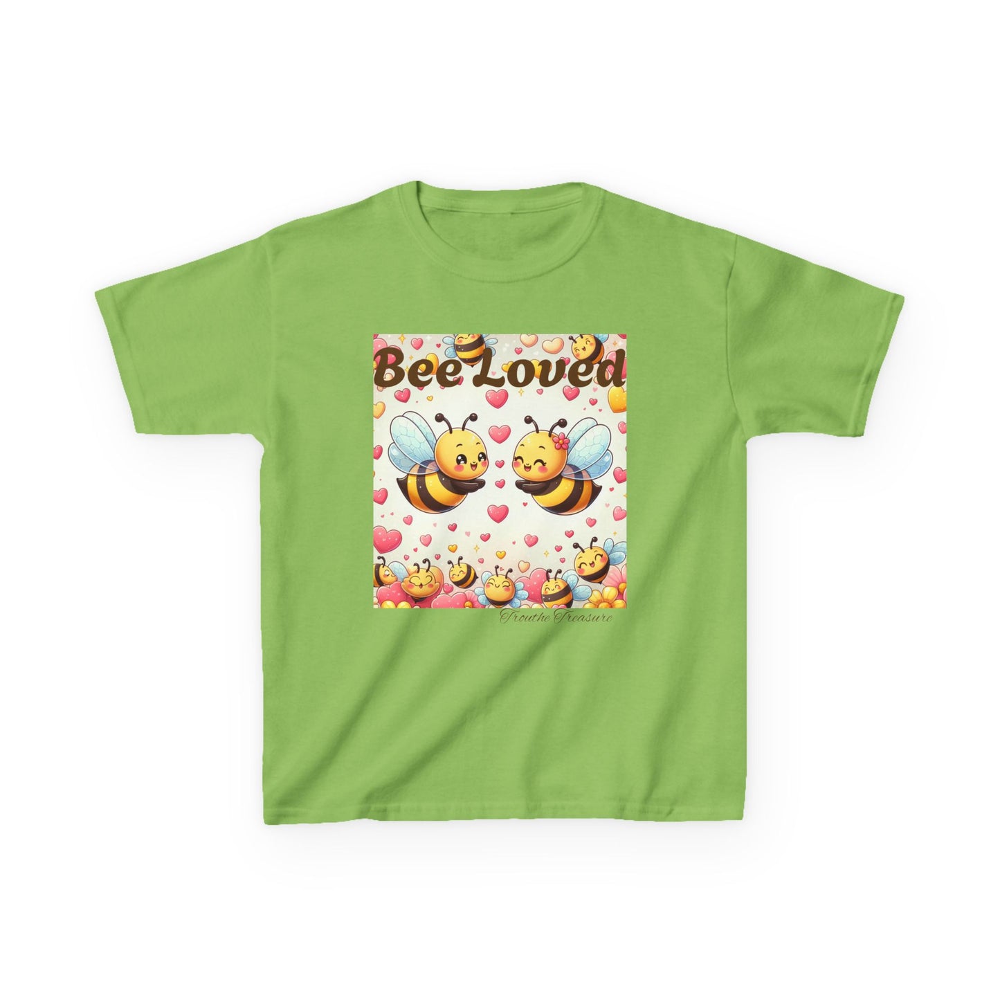 Bee Loved - Kids Heavy Cotton™ Tee