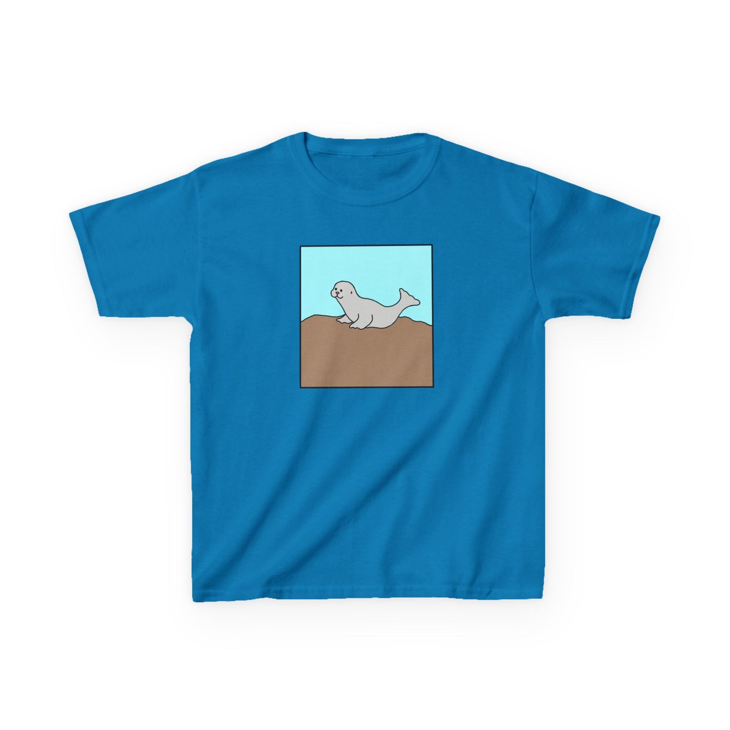 Grey seal - Kids Heavy Cotton™ Tee