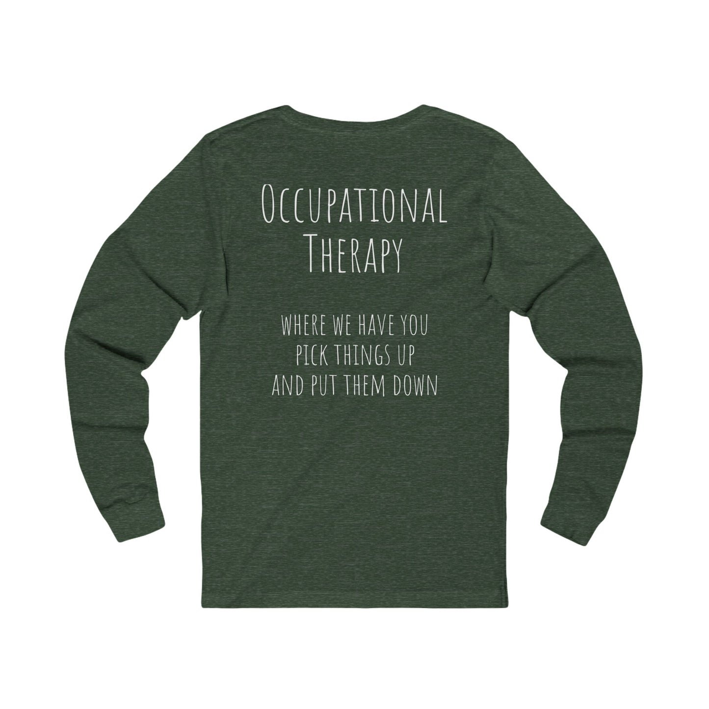 OT up + down - Unisex Jersey Long Sleeve Tee