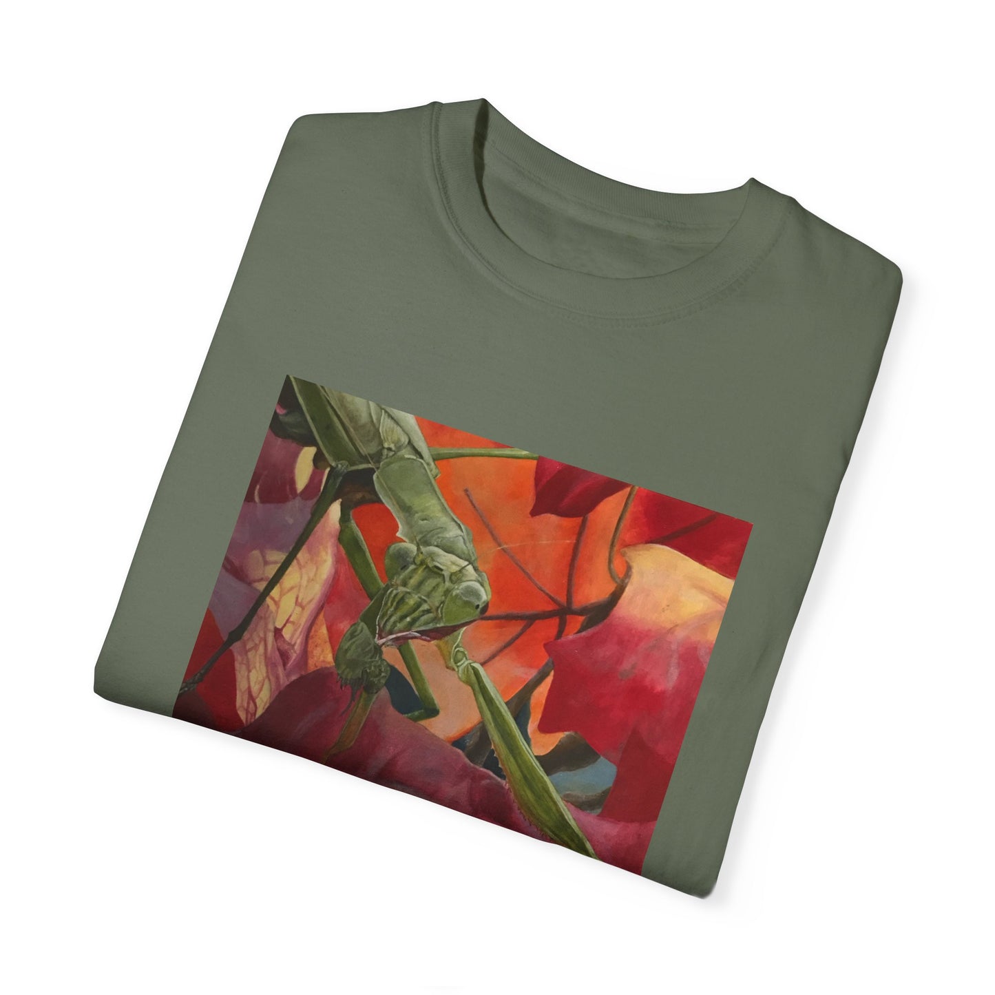 Praying mantis - Unisex Garment-Dyed T-shirt