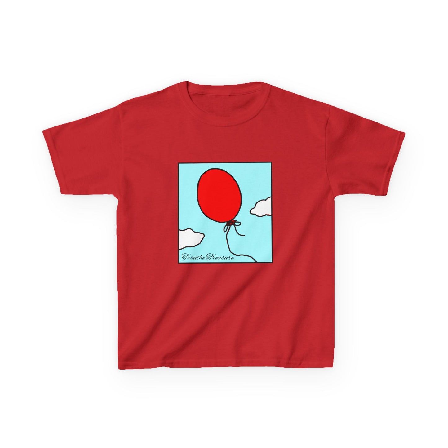 Red balloon - Kids Heavy Cotton™ Tee