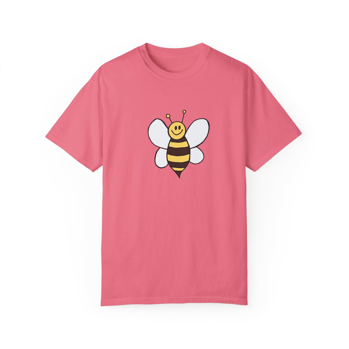 Cute Bee Unisex Garment-Dyed T-shirt