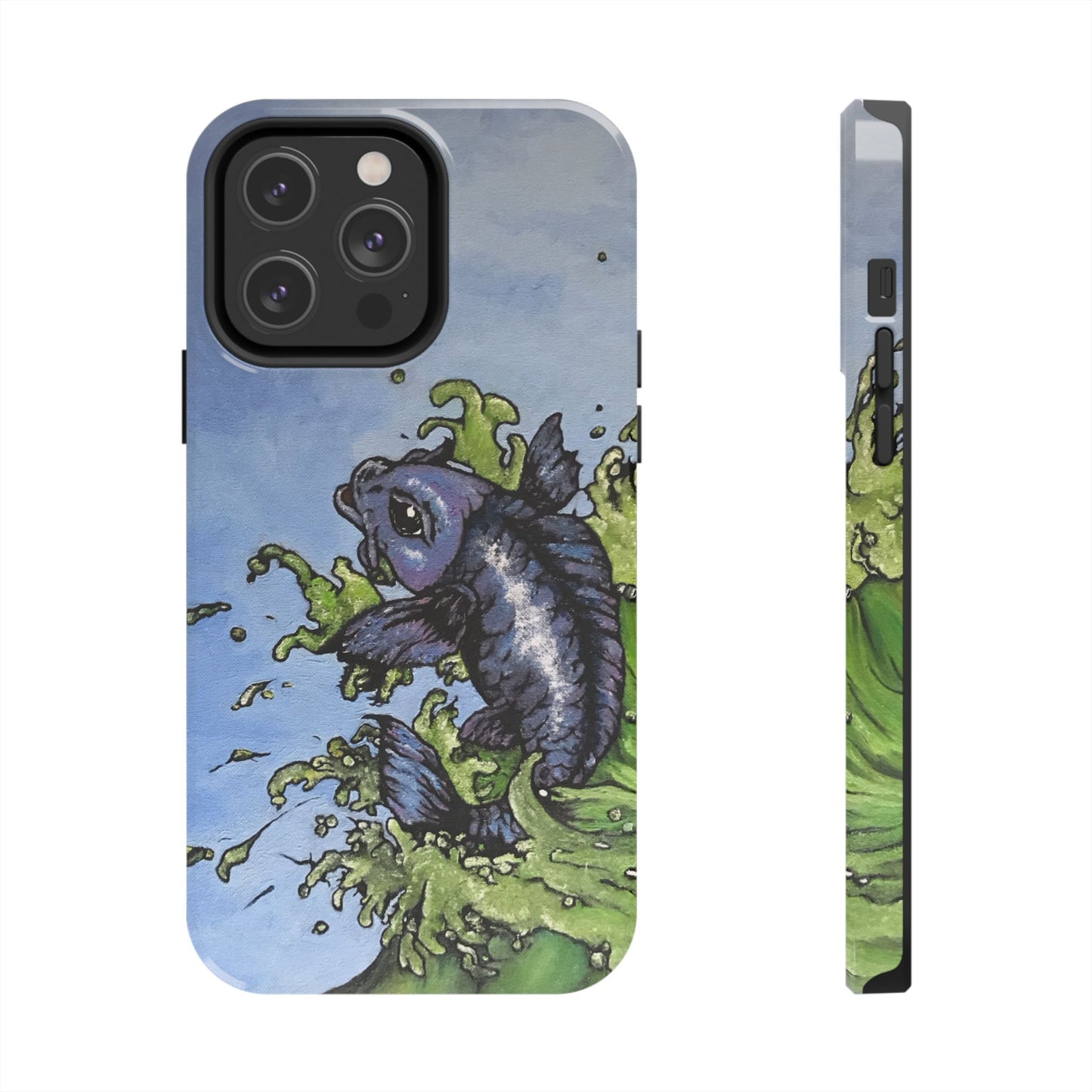 Jumping Koi -Tough Phone Cases