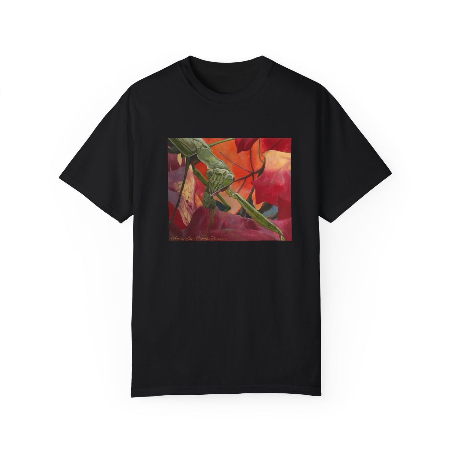 Praying mantis - Unisex Garment-Dyed T-shirt