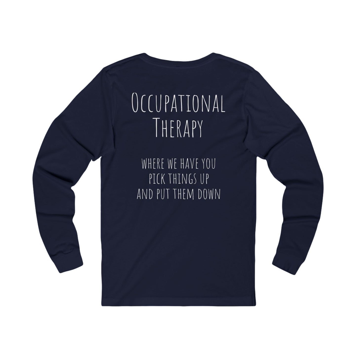 OT up + down - Unisex Jersey Long Sleeve Tee