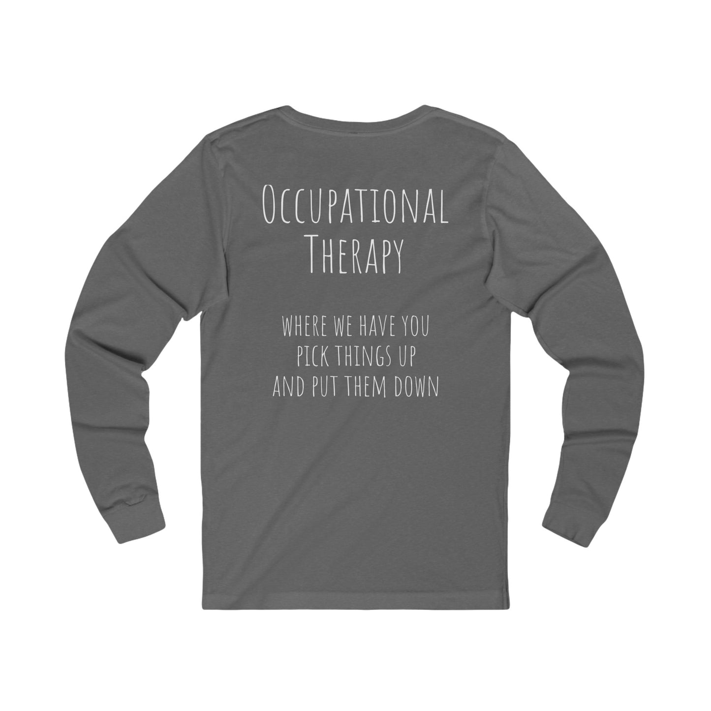 OT up + down - Unisex Jersey Long Sleeve Tee