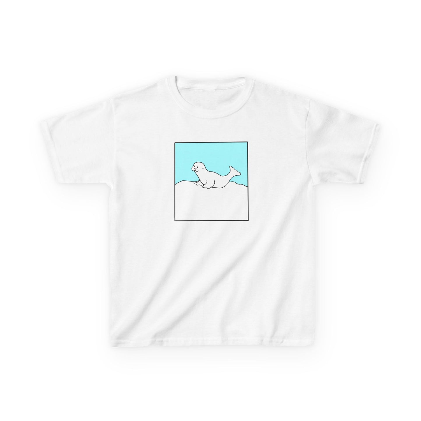 White seal - Kids Heavy Cotton™ Tee