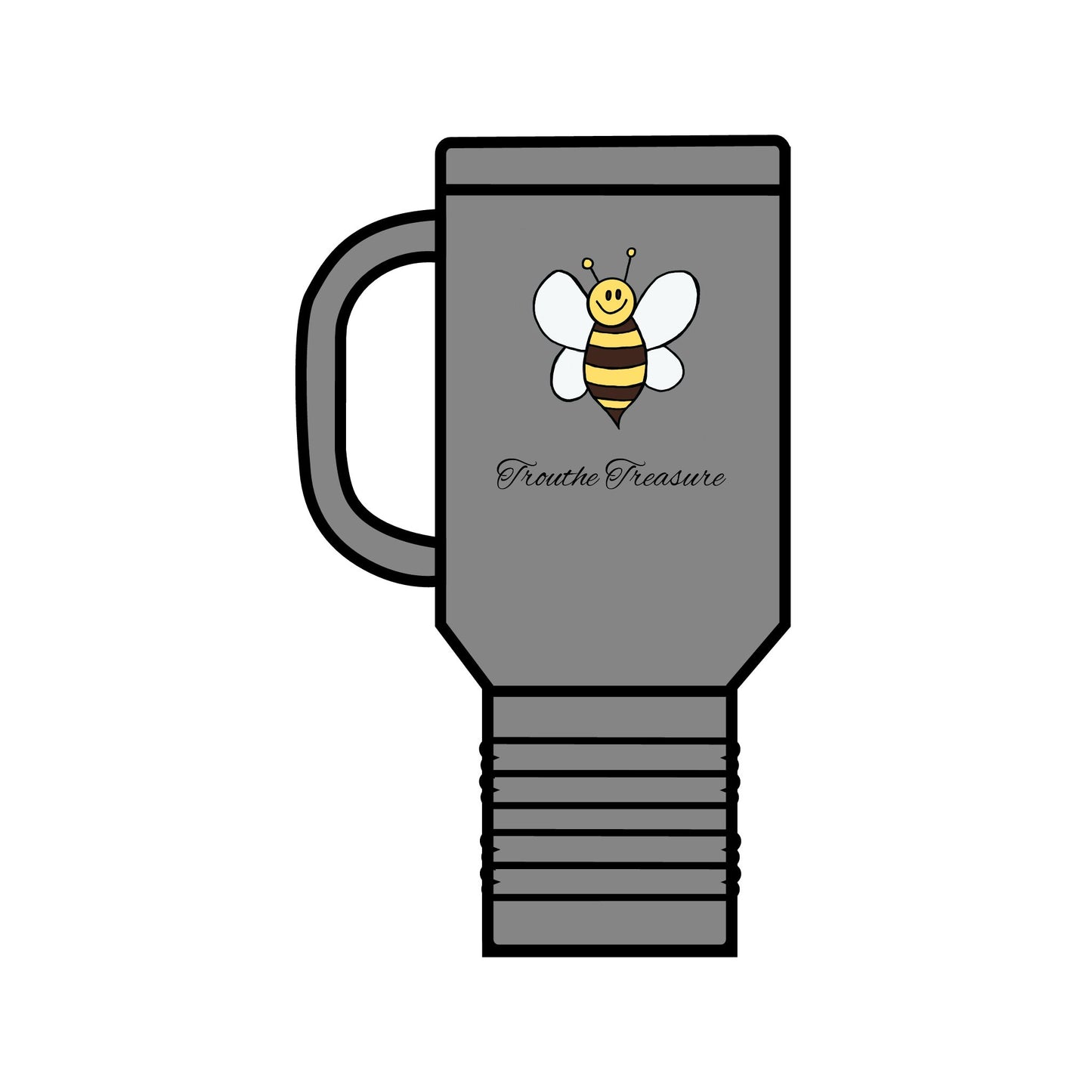 Cute bee - Insulated Travel Mug, 40oz