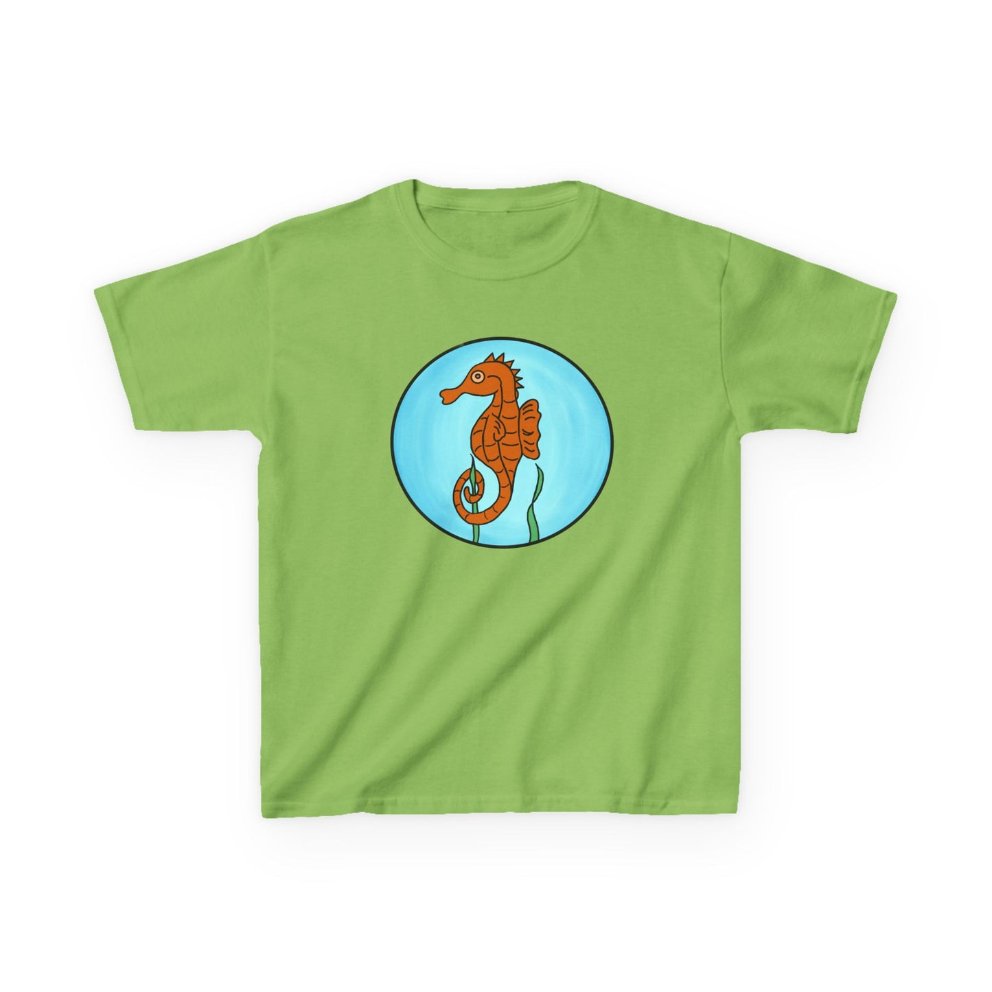 Seahorse - Kids Heavy Cotton™ Tee