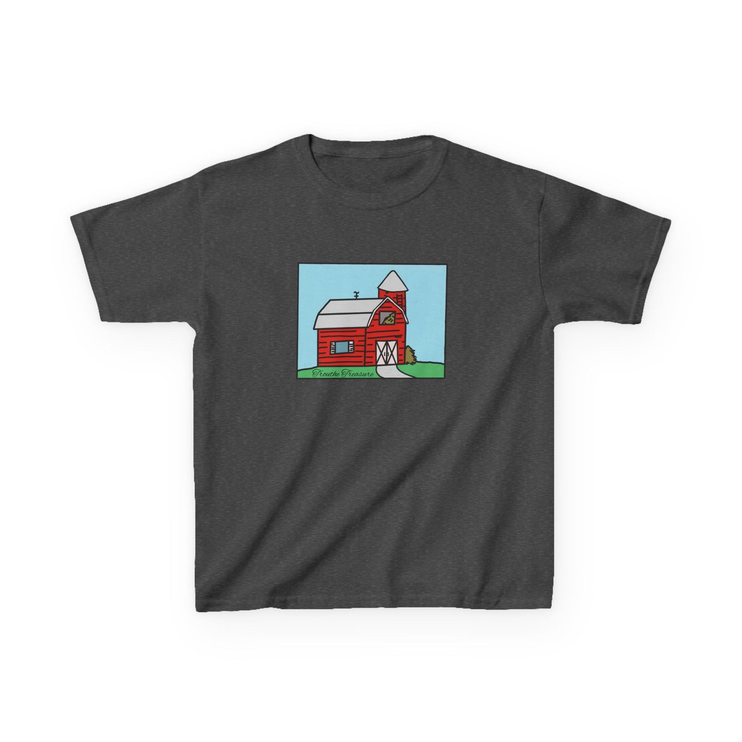 Red barn - Kids Heavy Cotton™ Tee
