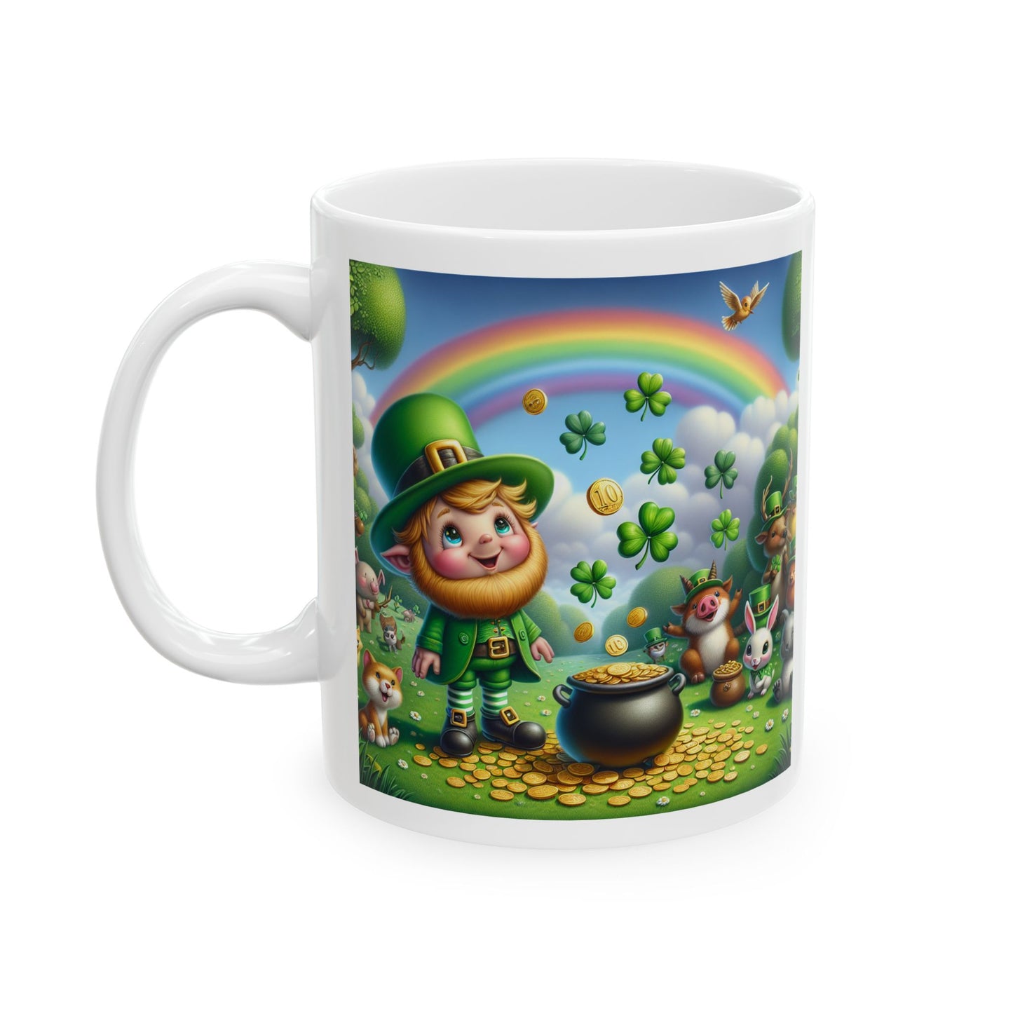 Luck of Irish -Ceramic Mug, (11oz, 15oz)