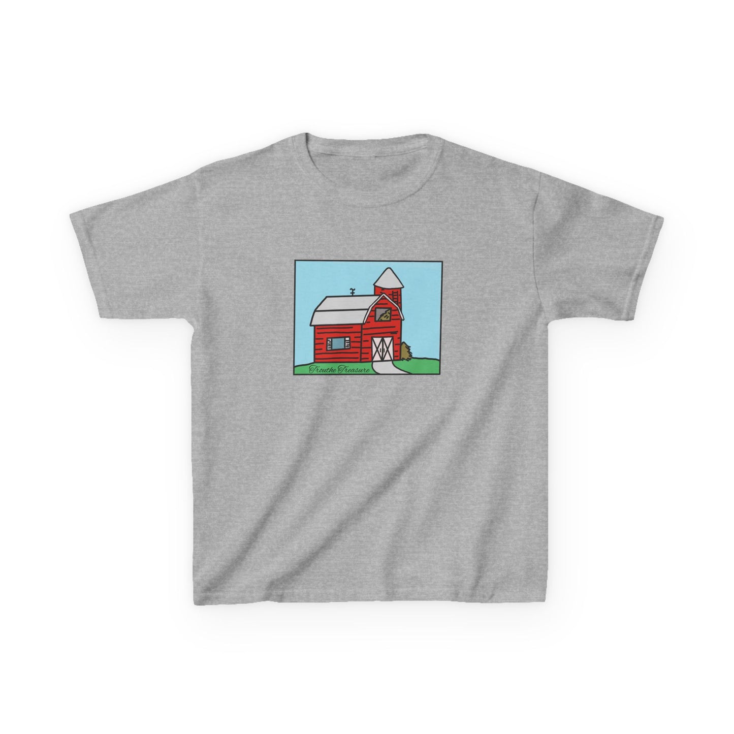 Red barn - Kids Heavy Cotton™ Tee