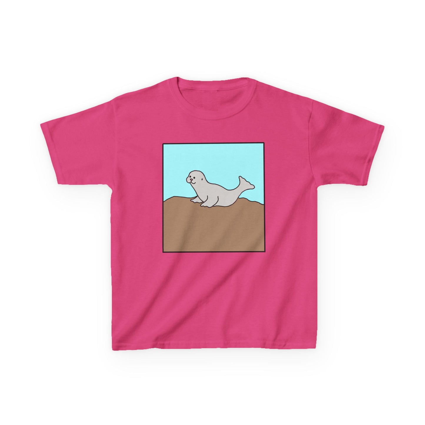 Grey seal - Kids Heavy Cotton™ Tee
