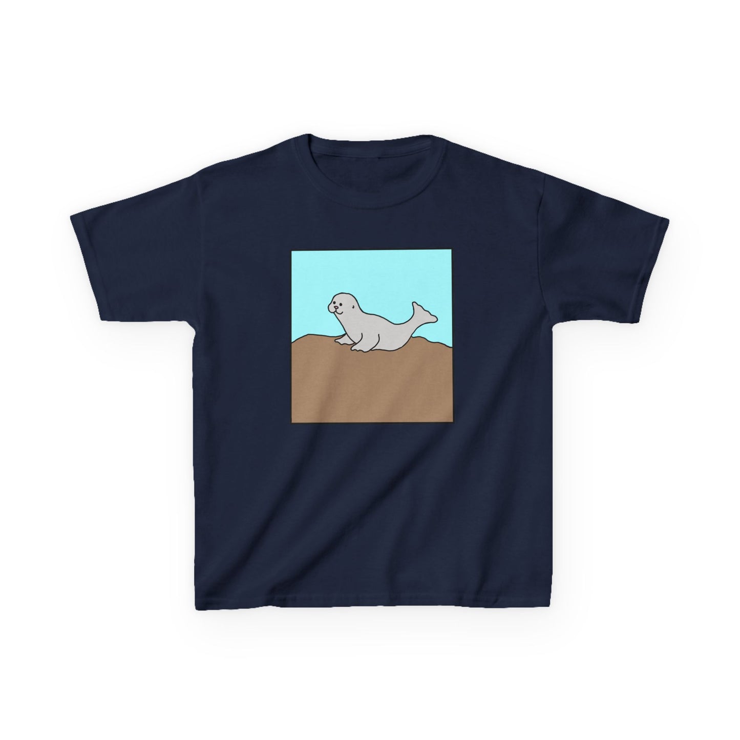 Grey seal - Kids Heavy Cotton™ Tee