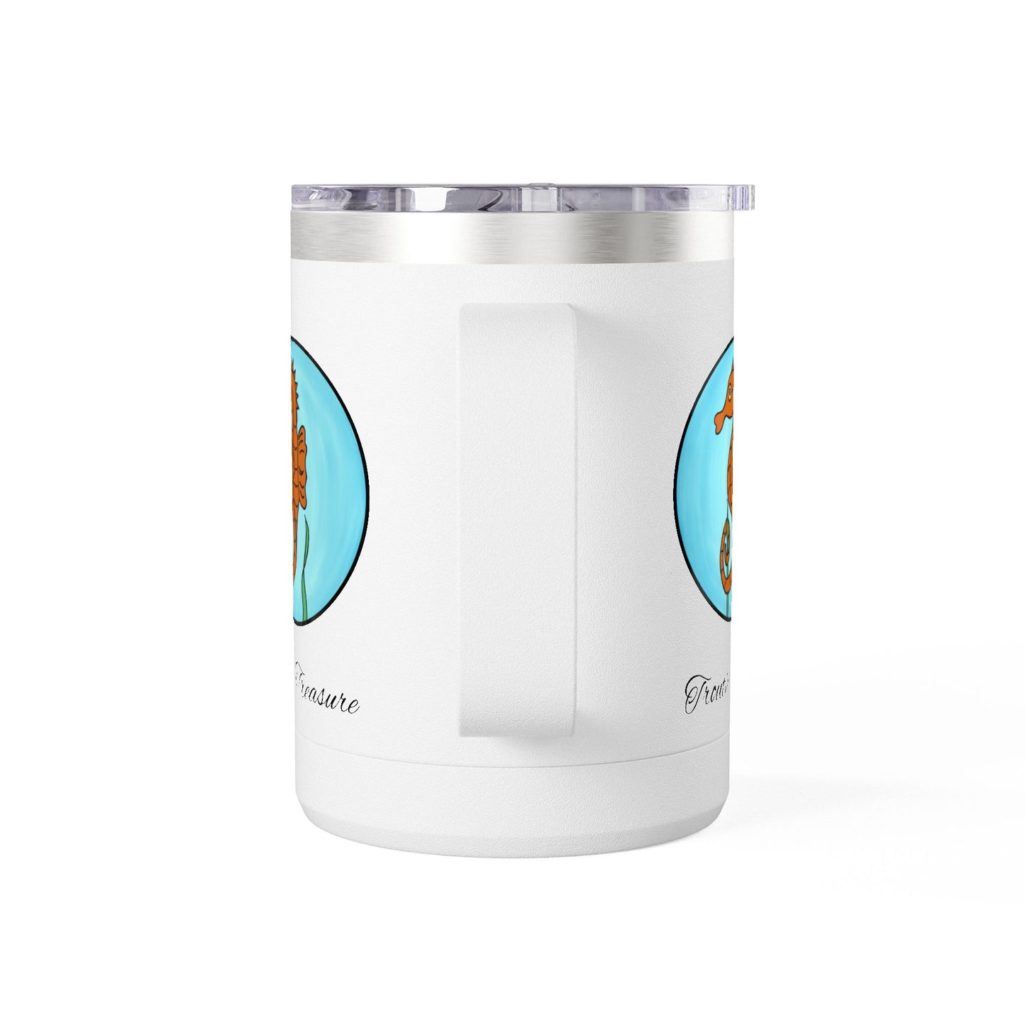 TT Seahorse - Coffee Mug Tumbler, 15oz