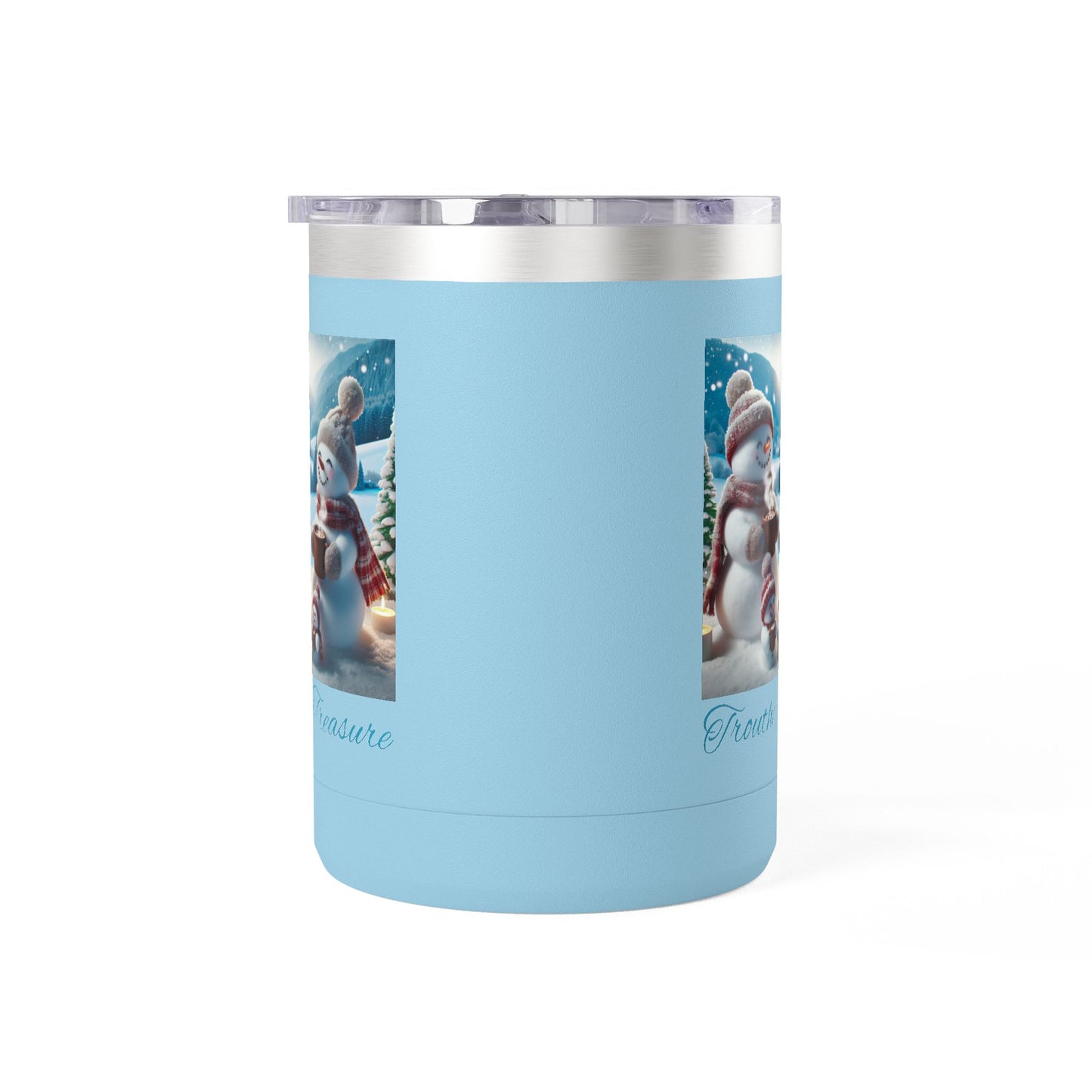 TT Snowman Family - Coffee Mug Tumbler, 15oz