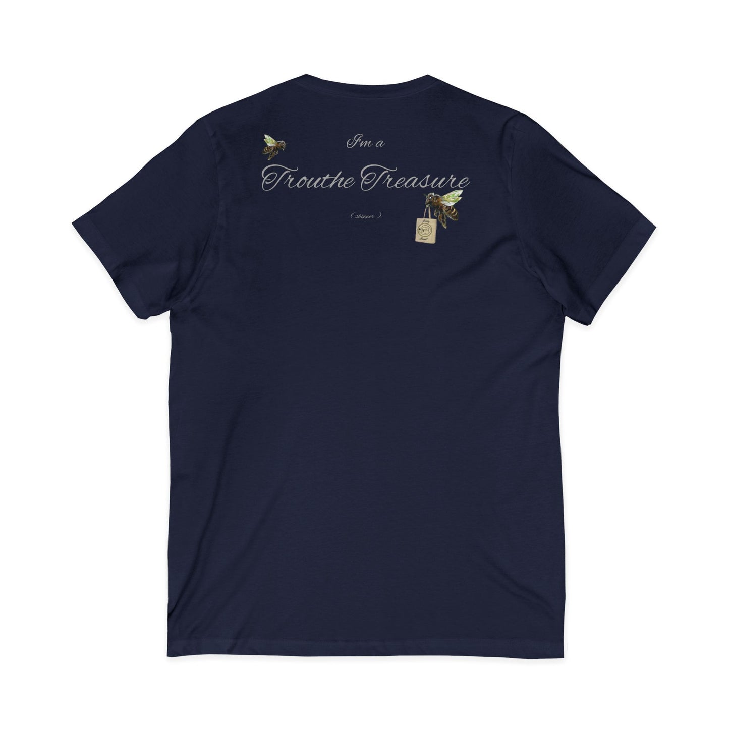 I’m a Trouthe Treasure - Unisex Jersey Short Sleeve V-Neck Tee