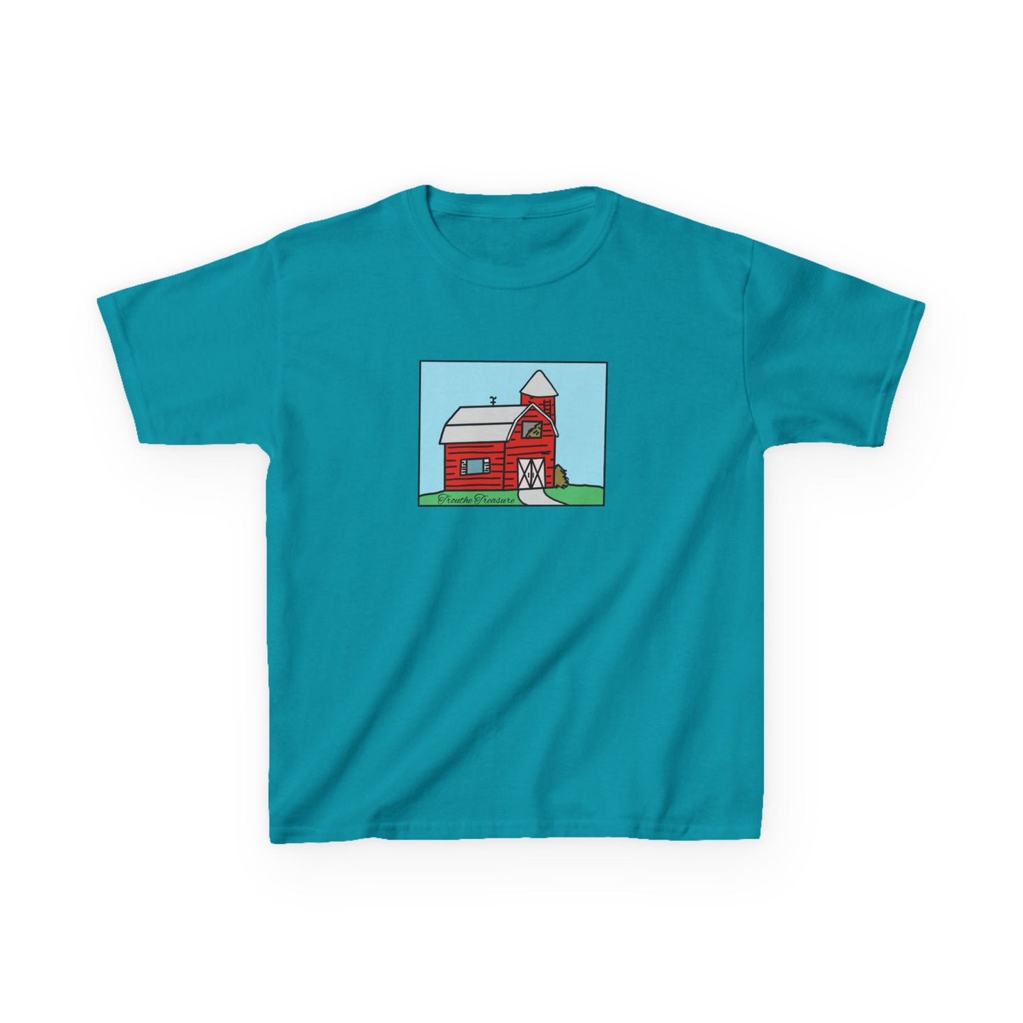 Red barn - Kids Heavy Cotton™ Tee