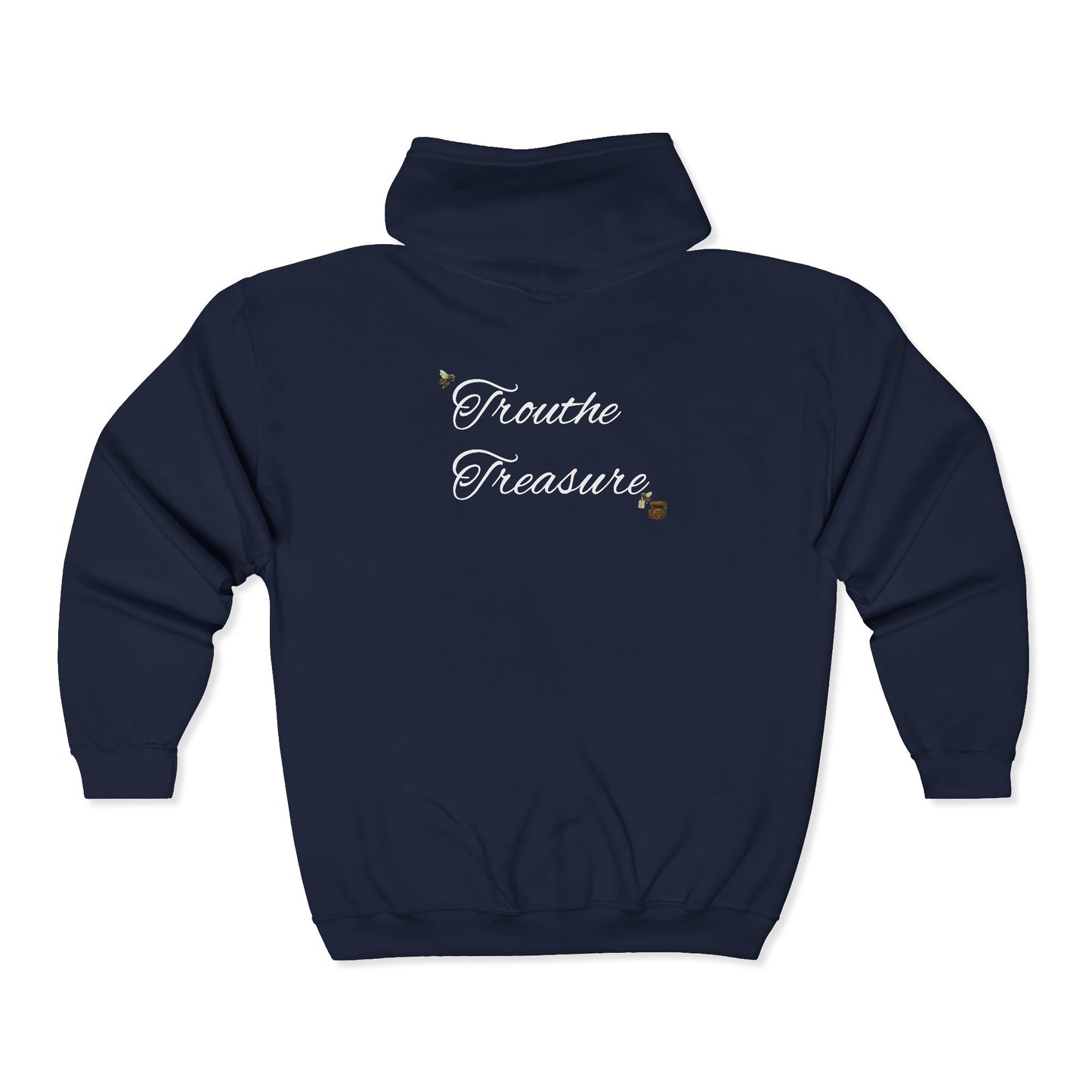 Trouthe Treasure - Unisex Heavy Blend™ Full Zip Hooded Sweatshirt