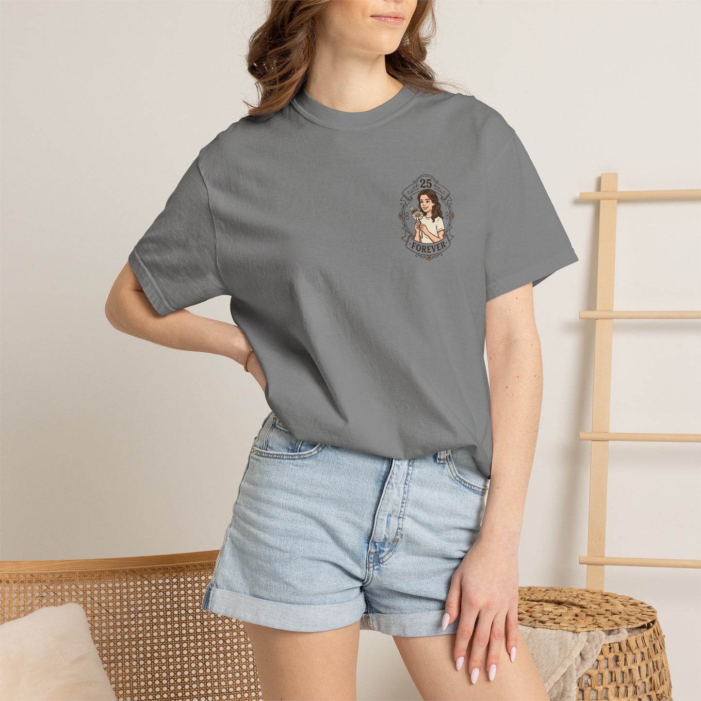 25 Forever T-Shirt — Birthday Milestone Tee