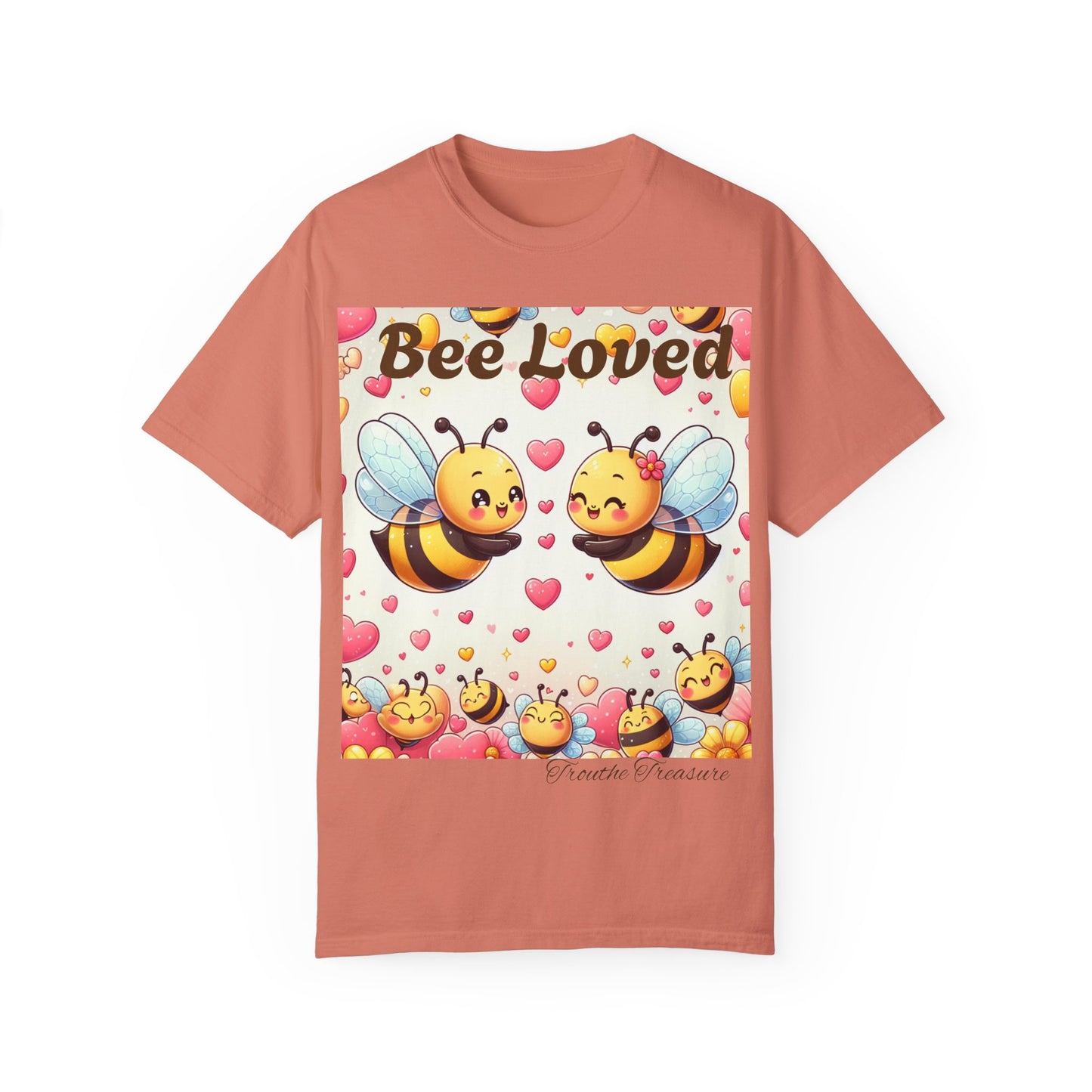 Bee Loved - Unisex Garment-Dyed T-shirt