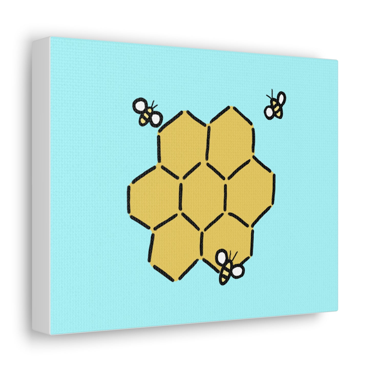 Bee honeycomb - Canvas Gallery Wraps