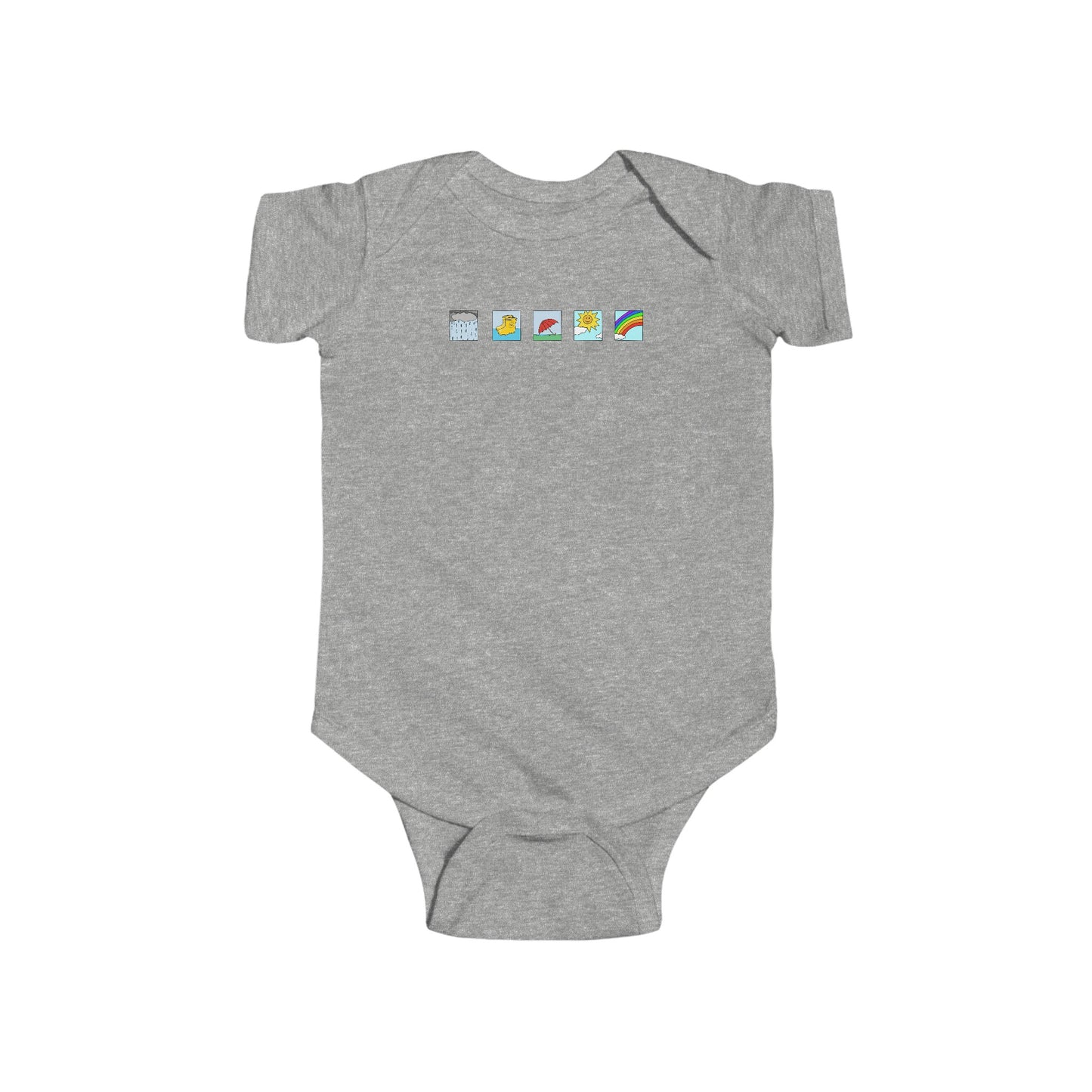 Rainy days - Infant Fine Jersey Bodysuit